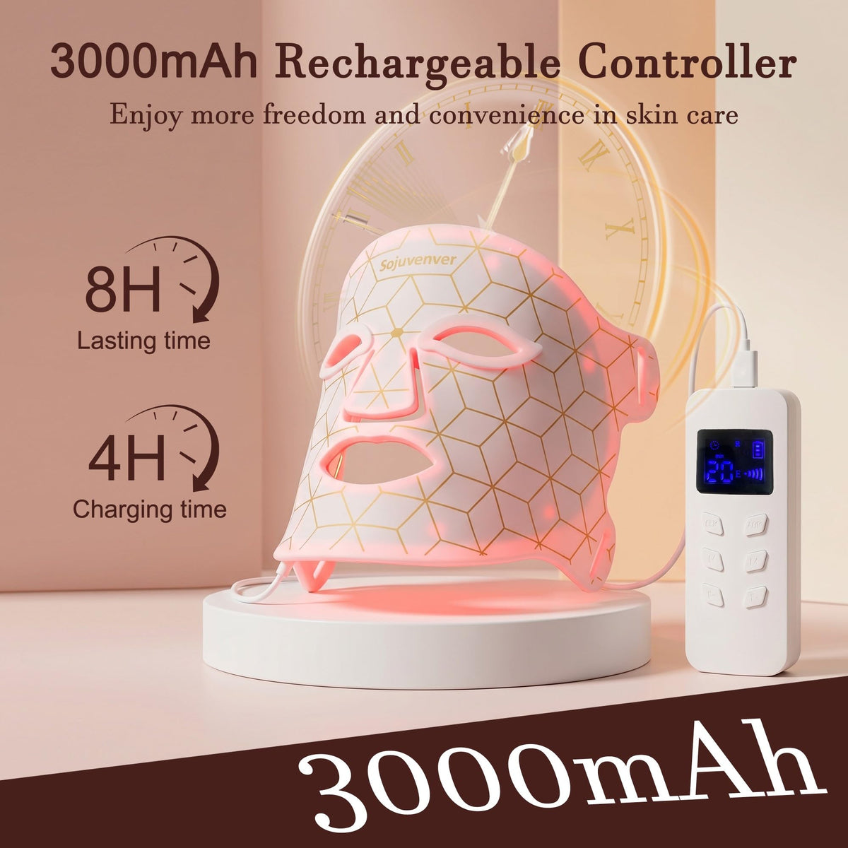 Red Light Therapy Mask for Face 8 Color LED Mask for Anti - Sojuvenver Official Imagery - 8