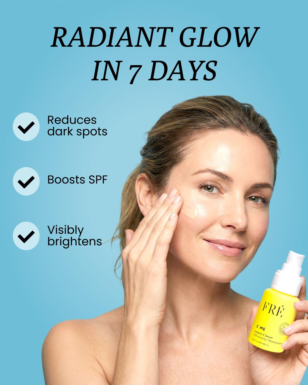 FR&Eacute; – Serums on display