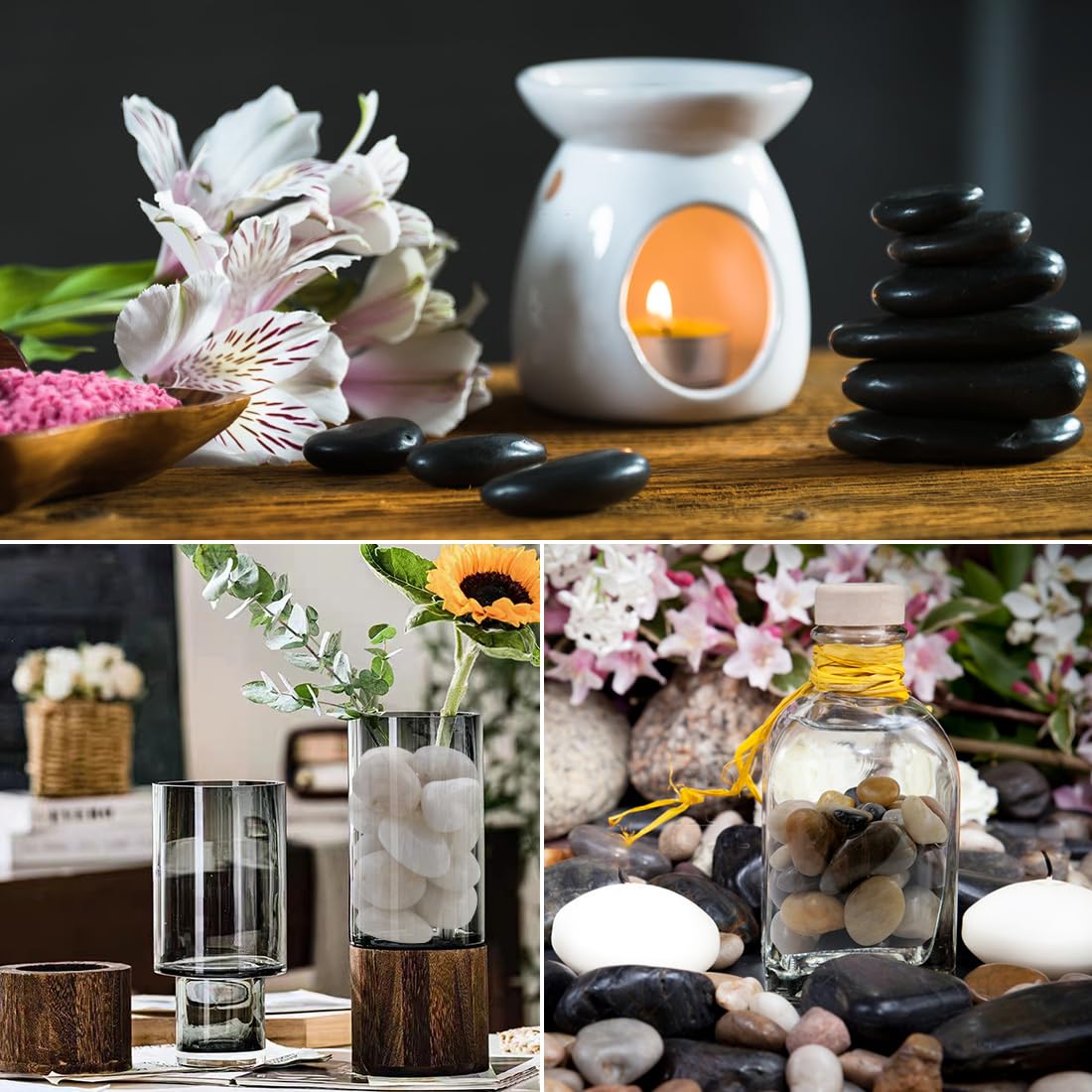 YISZM – Pebbles on display