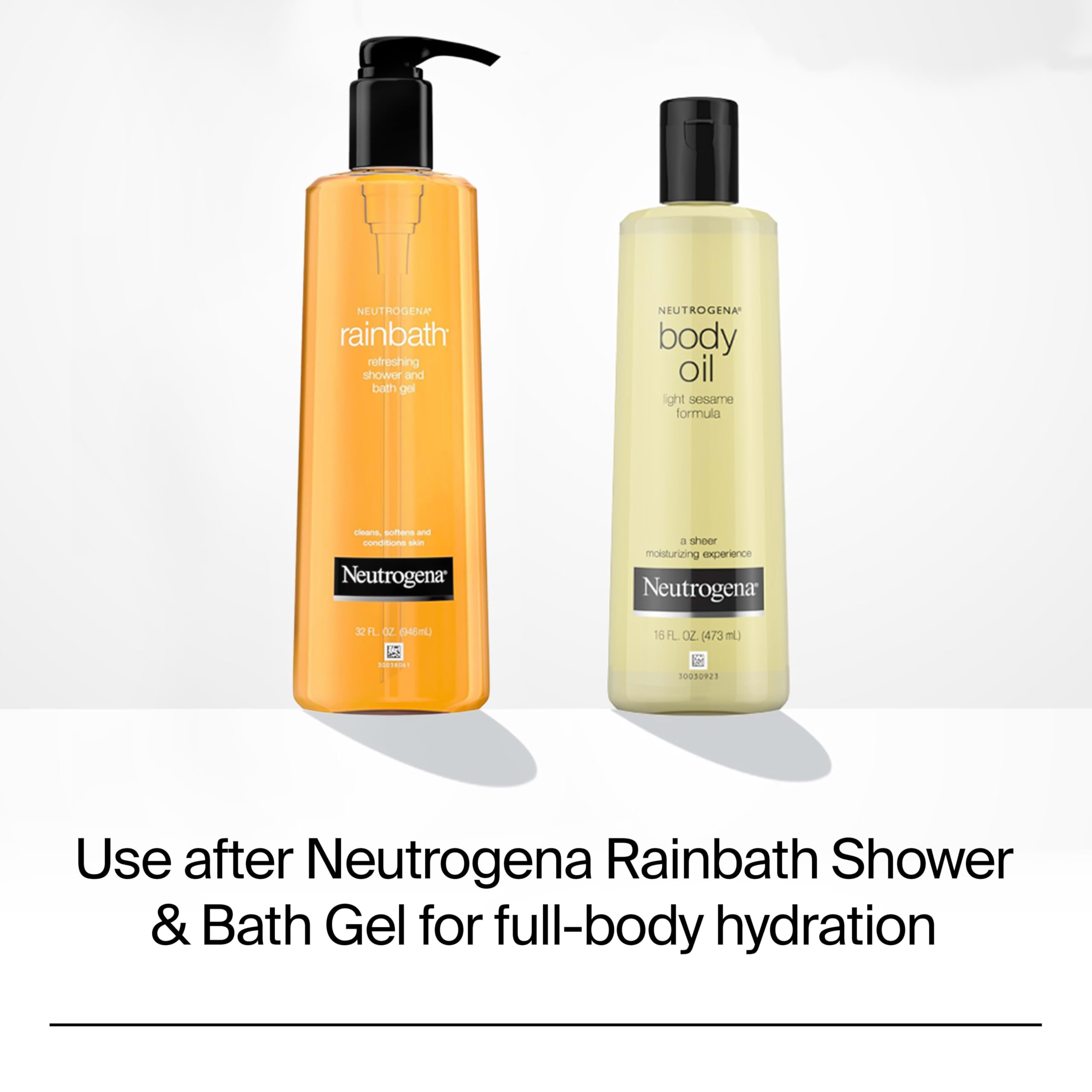 Neutrogena Body Oil Light Sesame Formula, 16 fl. oz