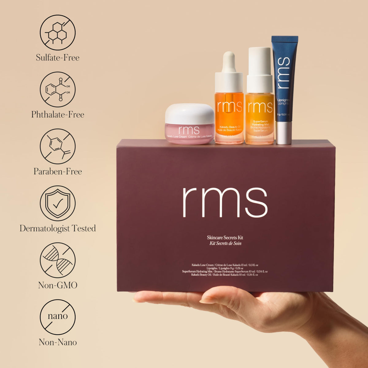 RMS Beauty Skincare Secrets 4 Piece Vitamin C Discovery Kit - RMS Beauty Official Imagery - 7