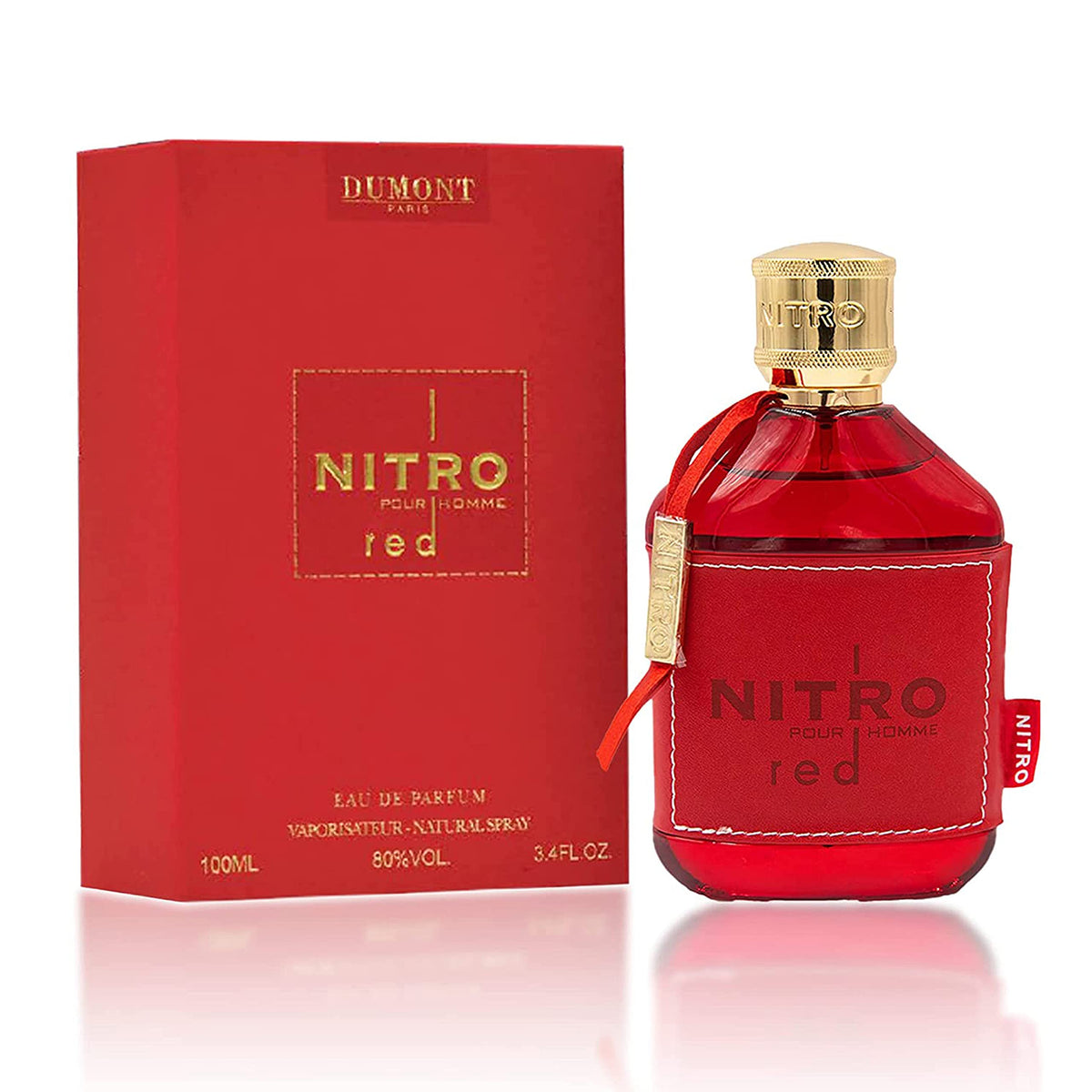 Dumont Nitro Red Intensely 3 4 Fl Oz Extrait De Parfum for - Dumont Official Imagery - 7