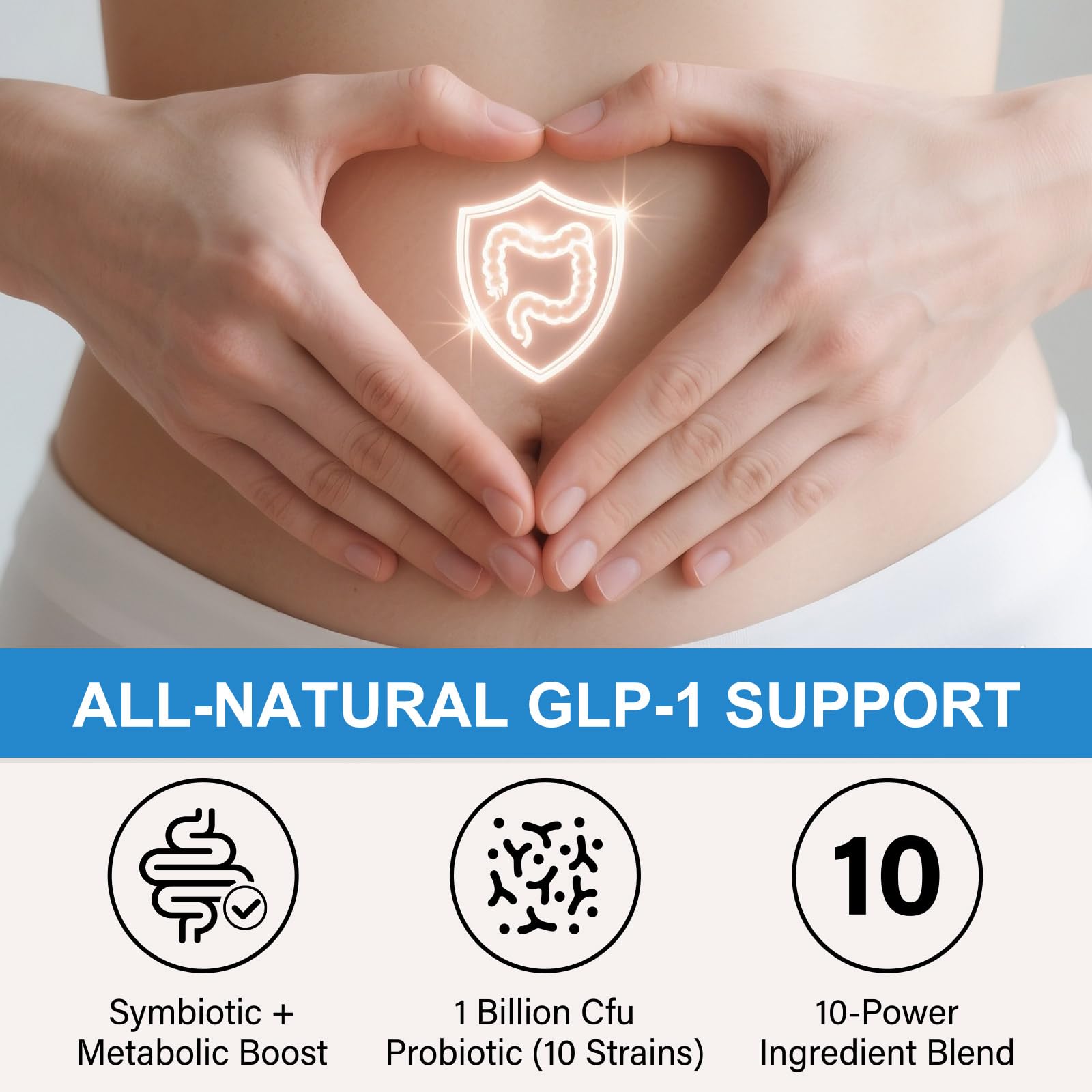 O Nature ZIRAN GLP-1 Weight Management Supplement for Women & Men, GLP1 Appetite Control, Energy & Digestion Balance - Vegan, Gluten-Free, Dairy Free, 90 Capsules (Pack of 1)