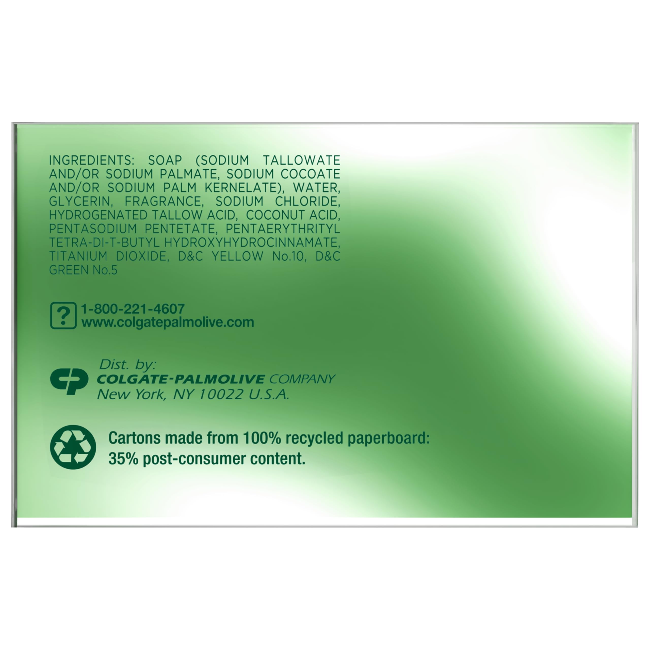 Palmolive Bar Soap for Body and Hands, Bulk Size, Mild Classic Scent - 72 Count