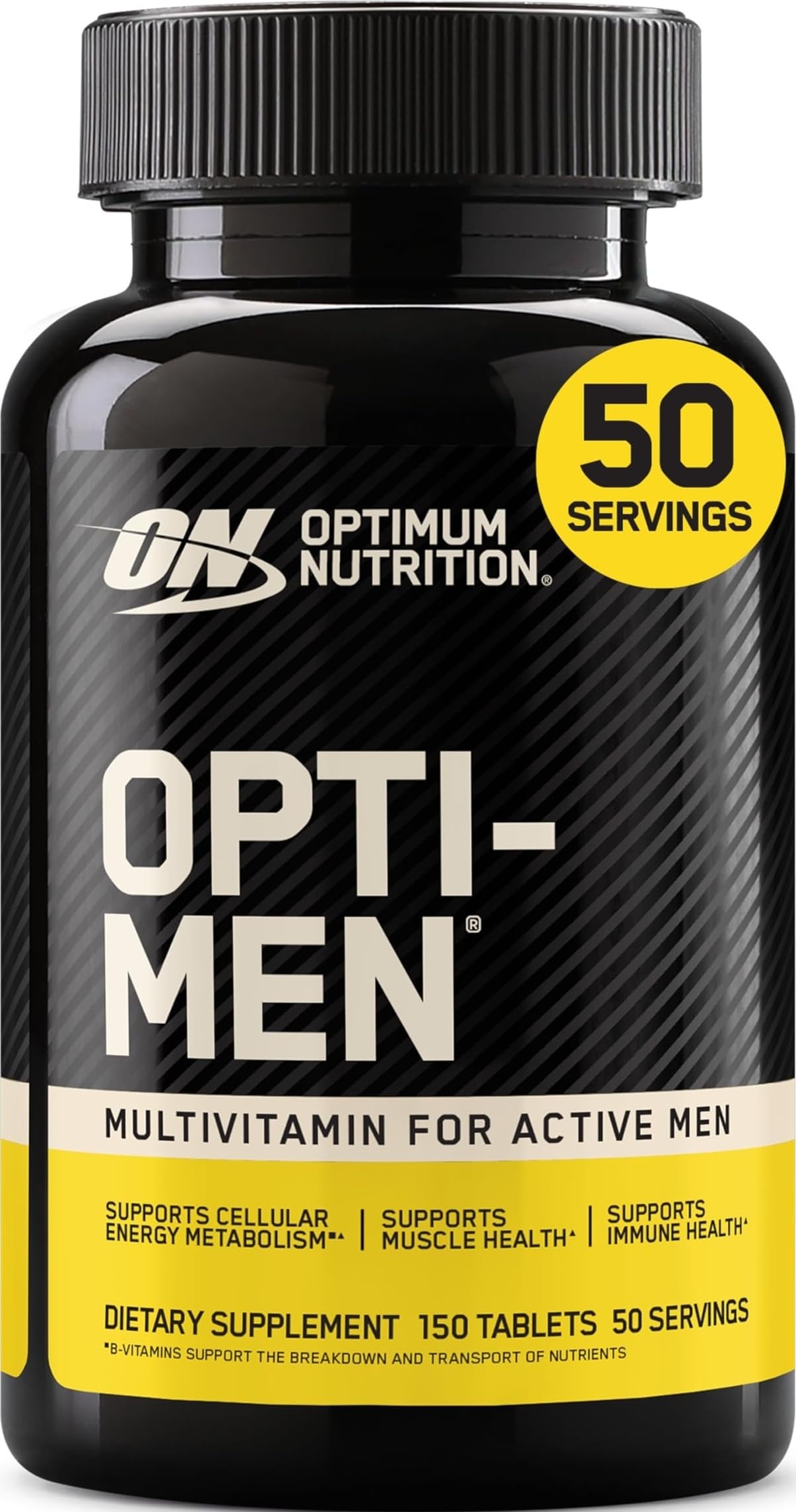 Optimum Nutrition Opti-Men Daily Multivitamin Supplement, 150 Ct - Product Imagery