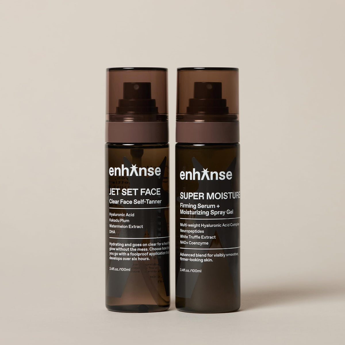 The Jet Set Routine Self Tanner Serum Gift Set for Men 2 Pc - ENHANSE Official Imagery - 8