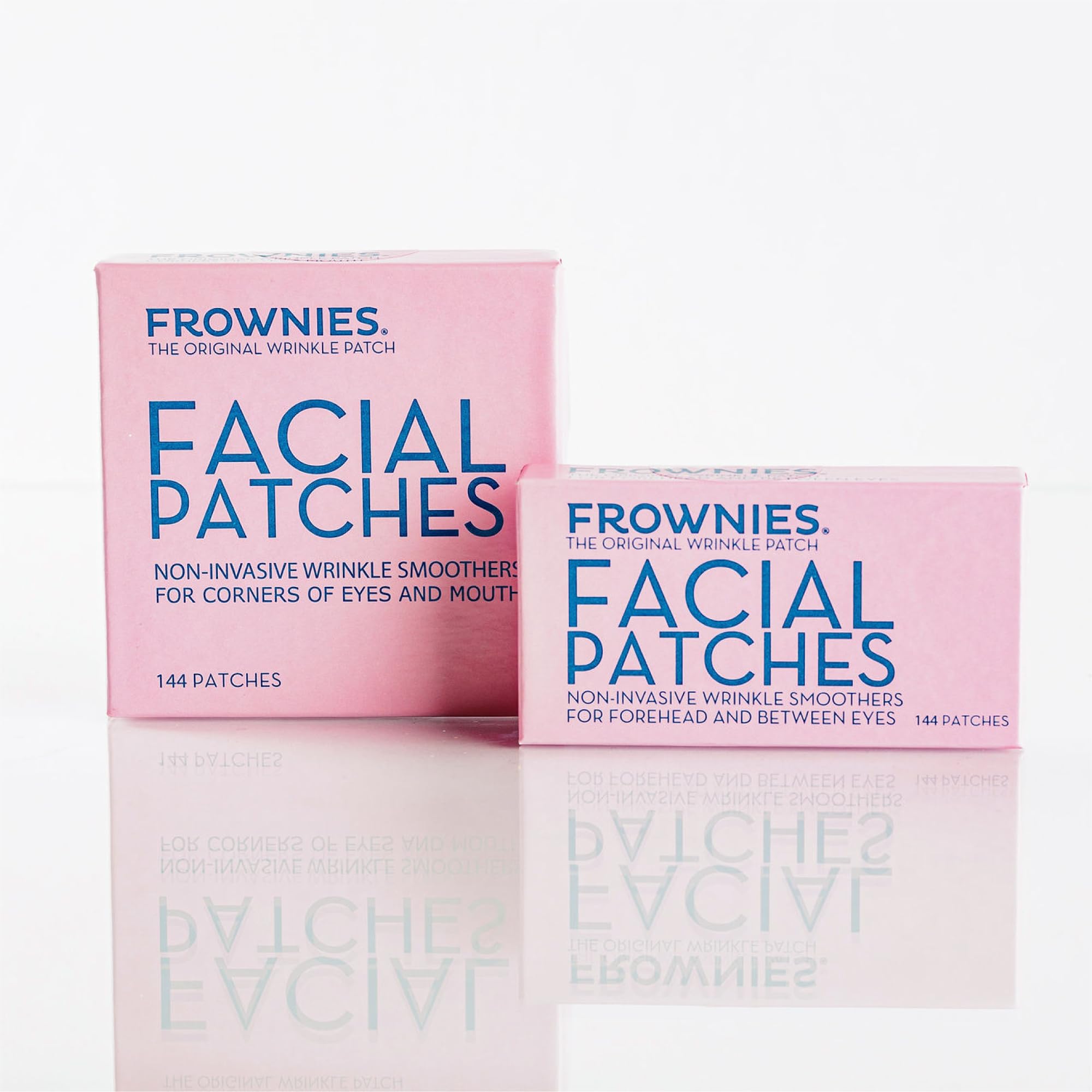 Frownies Wrinkle Patch Bundle, Forehead + Eyes & Mouth - Product Imagery