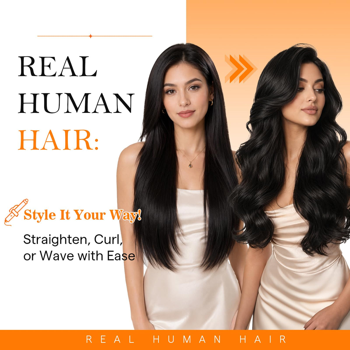 Sunny Hair Weft Hair Extensions Human Hair 22 Inch 100g - Sunny Hair Official Imagery - 8