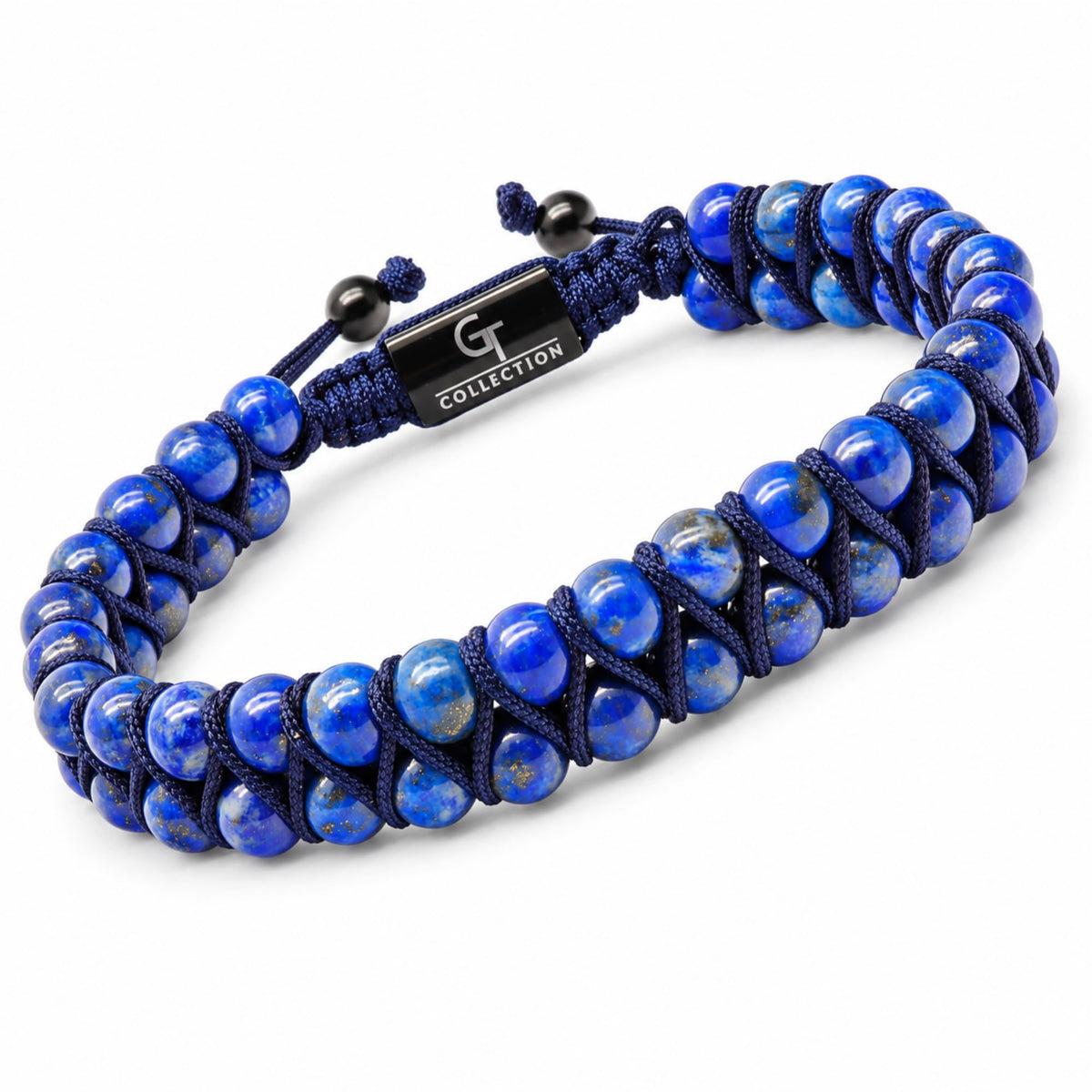 GT collection Men s Double Row Natural Gemstone Beaded - GT collection Official Imagery - 1