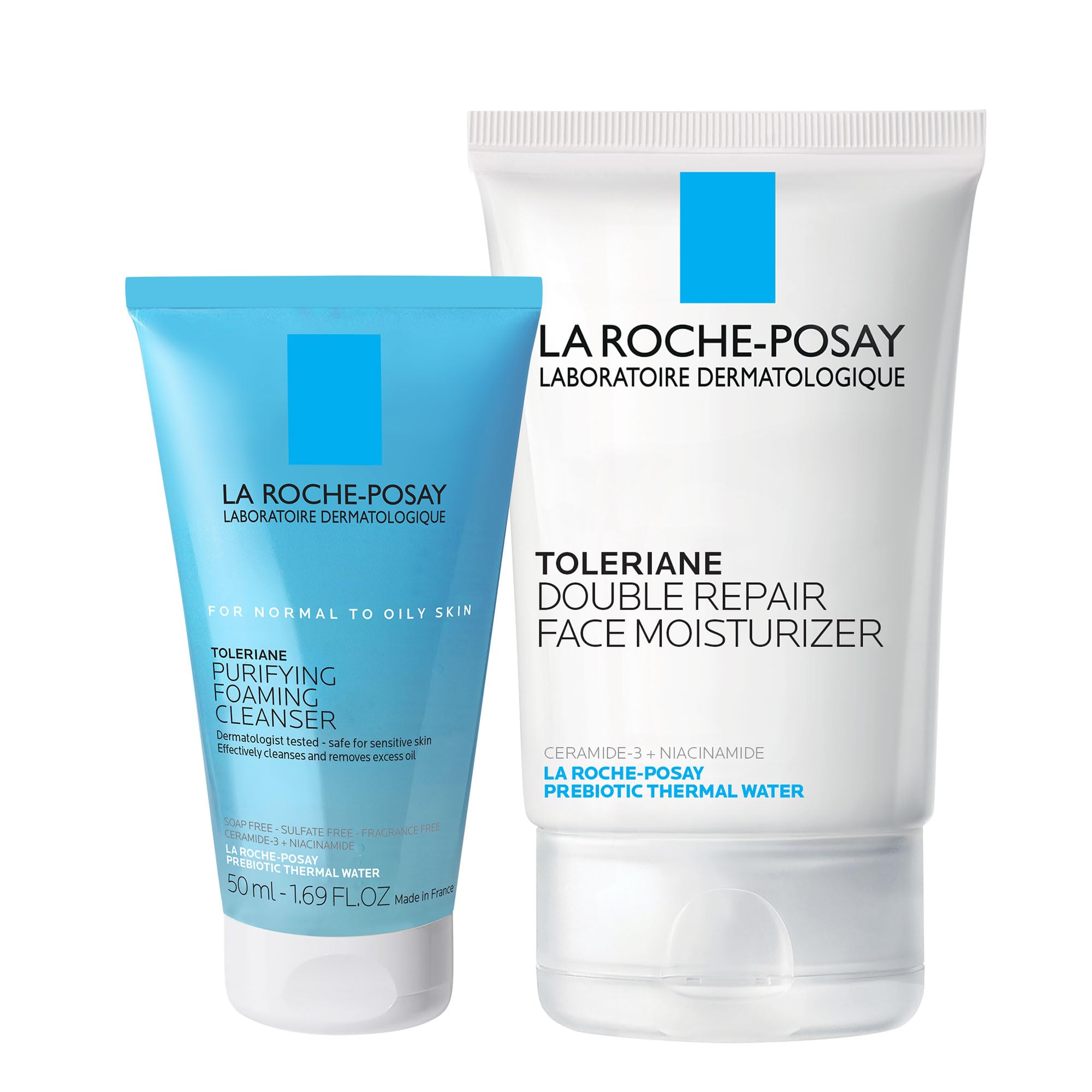 La Roche-Posay Toleriane Skin Care Set, Face Moisturizer & Face - Product Imagery