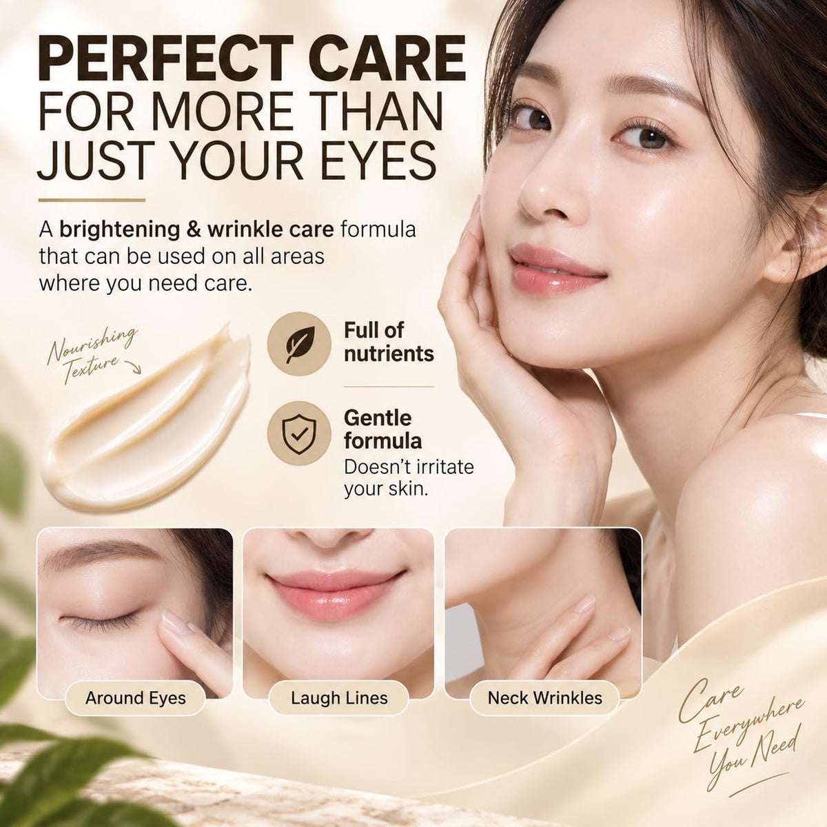 ESHUMI Black Snail Perfect Hydrator Eye Cream, Brightening & Wrinkle Improvement, Korean Premium Skincare 40ml/1.35 fl.o
