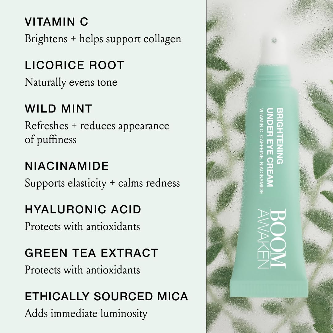 BOOM! by Cindy Joseph Boom Awaken Cooling Under Eye Cream, 0.5 oz – full view