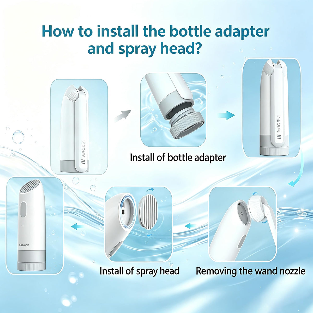 Insolife Portable Bidet IV - insolife Official Imagery - 7