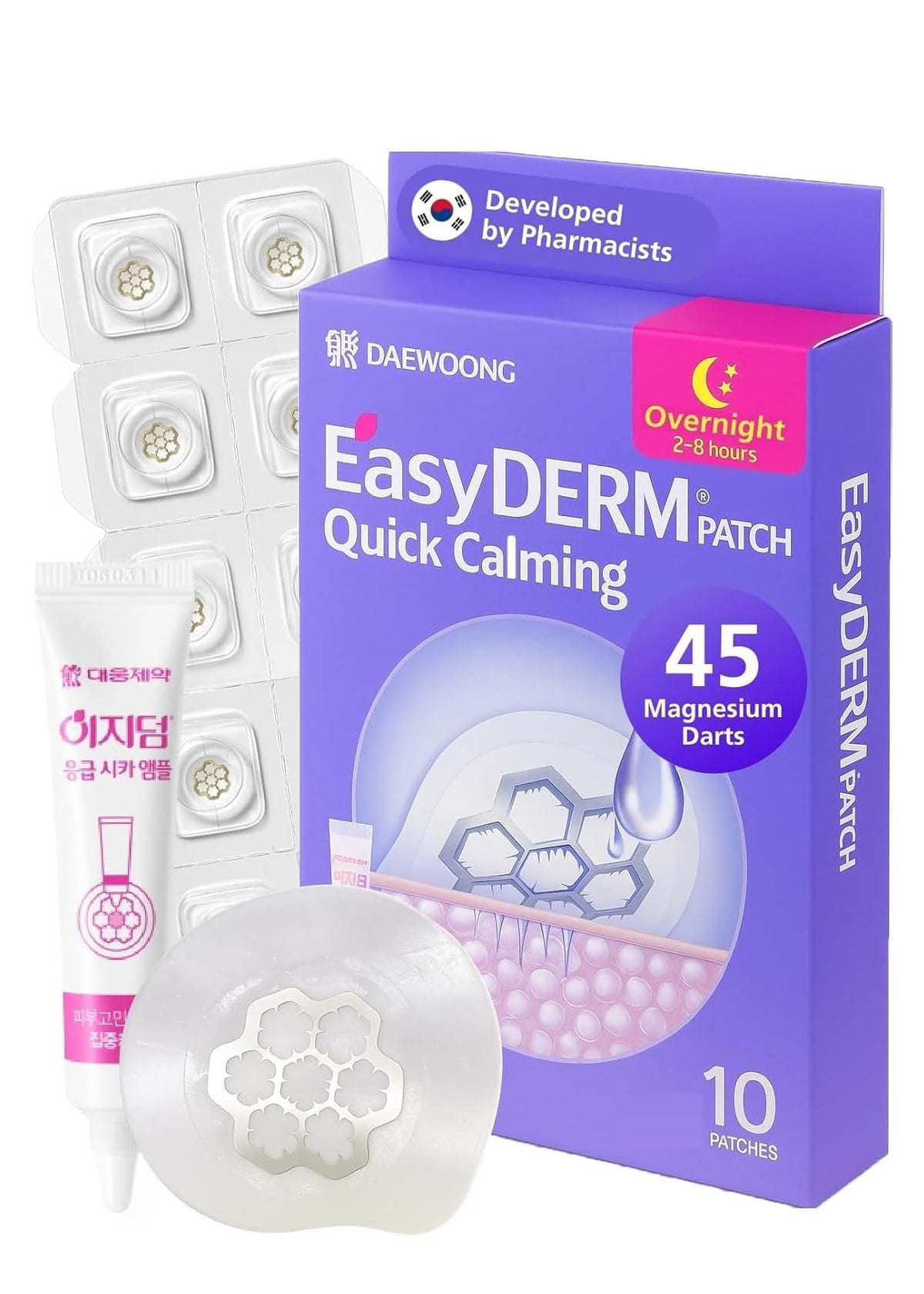 DWEasyDerm EasyDerm Quick(10ea) & Beauty(42ea) Pimple Patch Duo & Mini Cica Ampoule – product photo (Facial Kits)