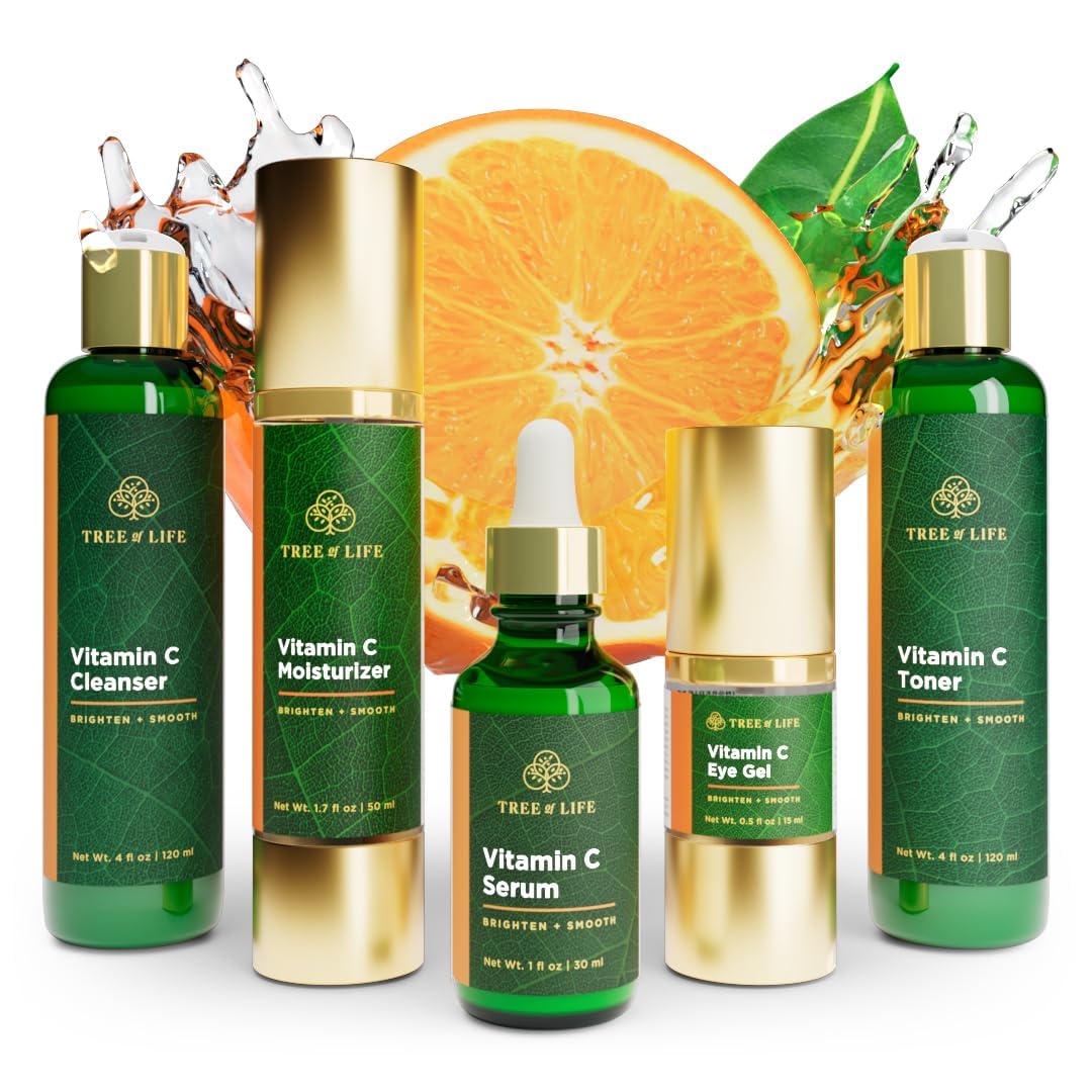 Tree of Life Vitamin C Ultimate Skin Care Collection - 5 Piece - Product Imagery