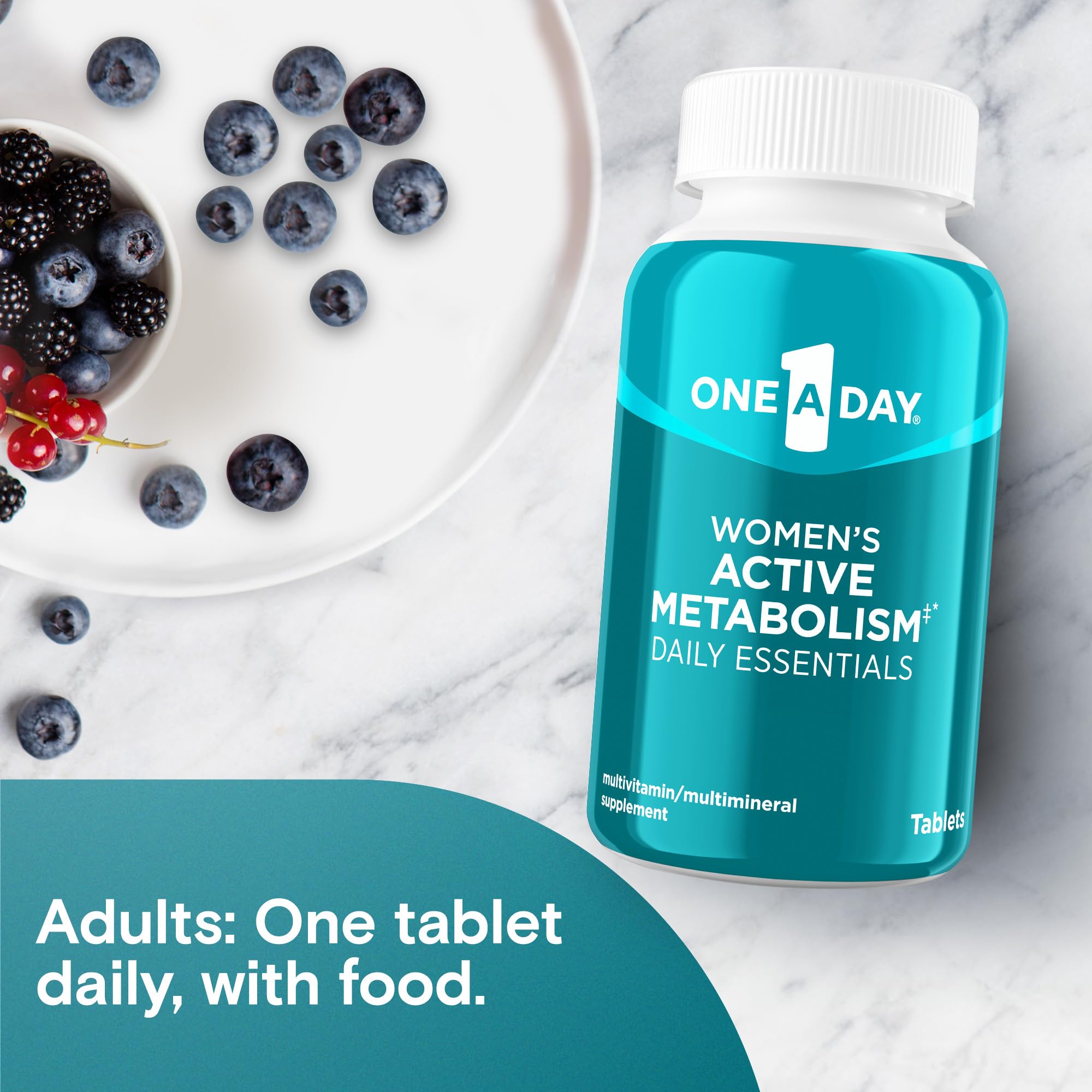 One A Day Women's Active Metabolism Multivitamin 120ct