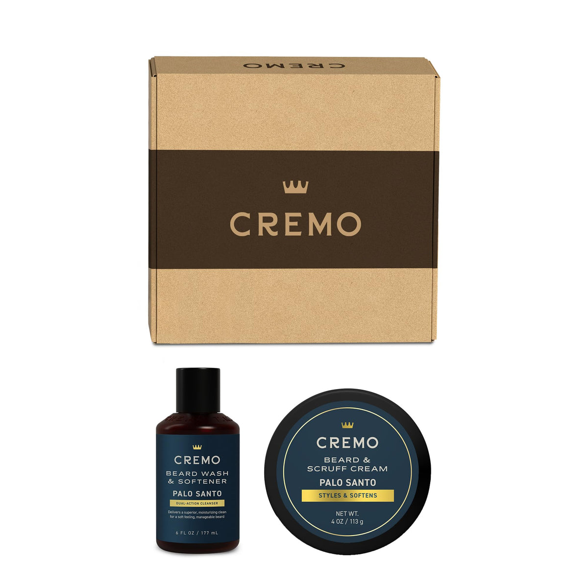 Cremo – Beard Conditioners &amp; Oils on display