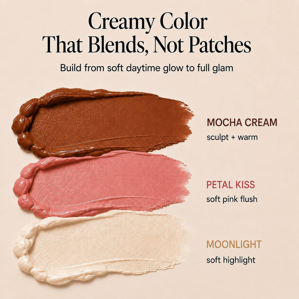 Phoenix Beauty Contour Stick Set, Blush, Bronzer & Highlighter, Twilight – packaging and label