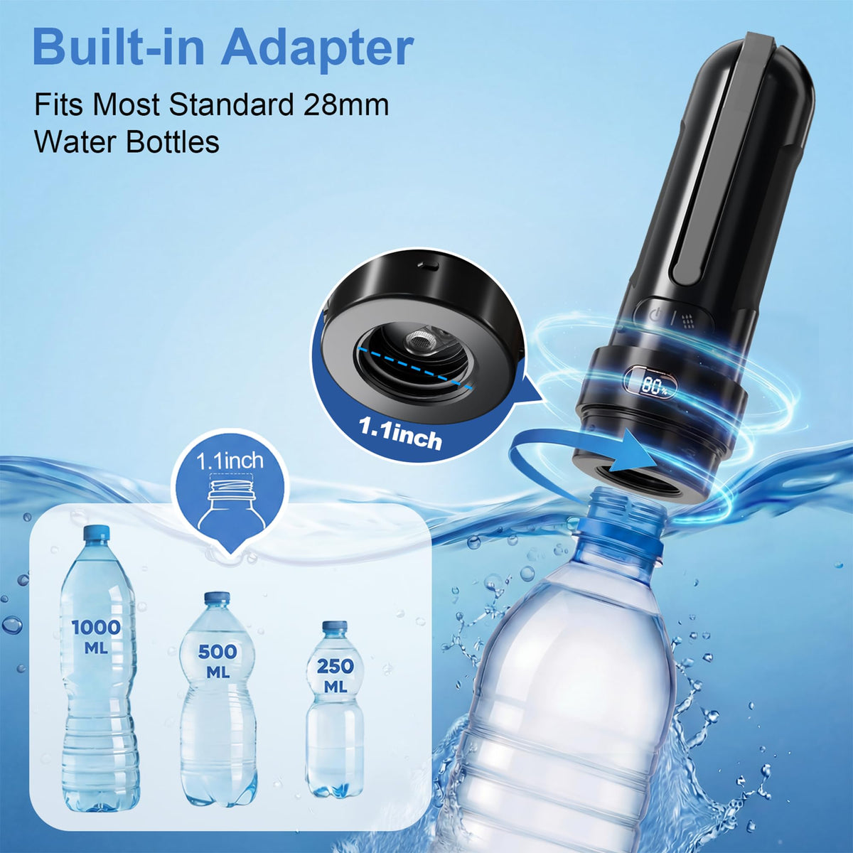 Portable Bidet for Travel Electric Handheld Sprayer for - SOFAR Official Imagery - 3