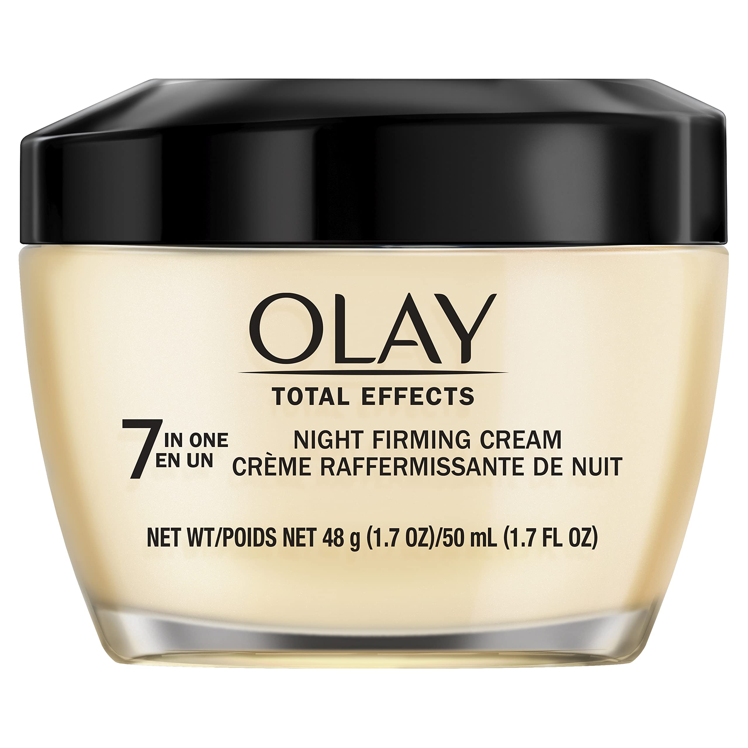 Olay Total Effects Anti-Aging Night Firming Cream & Face - Product Imagery