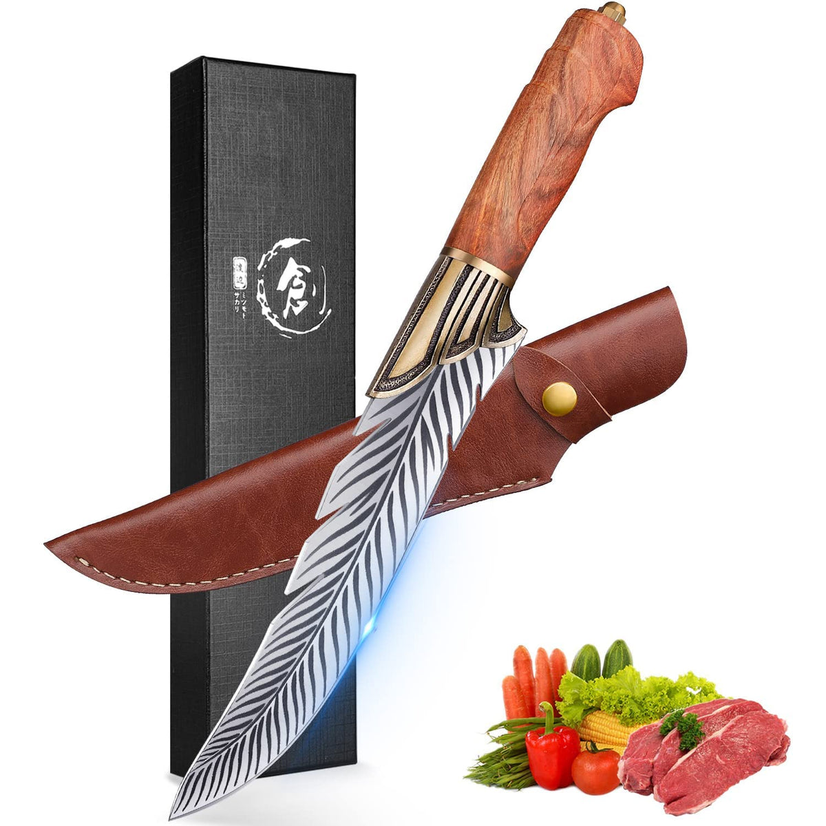 ROCOCO Feather Viking Knife Gift - ROCOCO Official Imagery - 2
