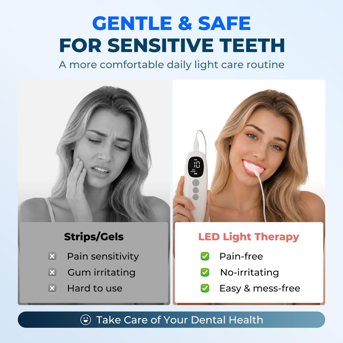 Red Light Therapy for Gums KTS Oral Care Light with Smart - KTS Official Imagery - 3