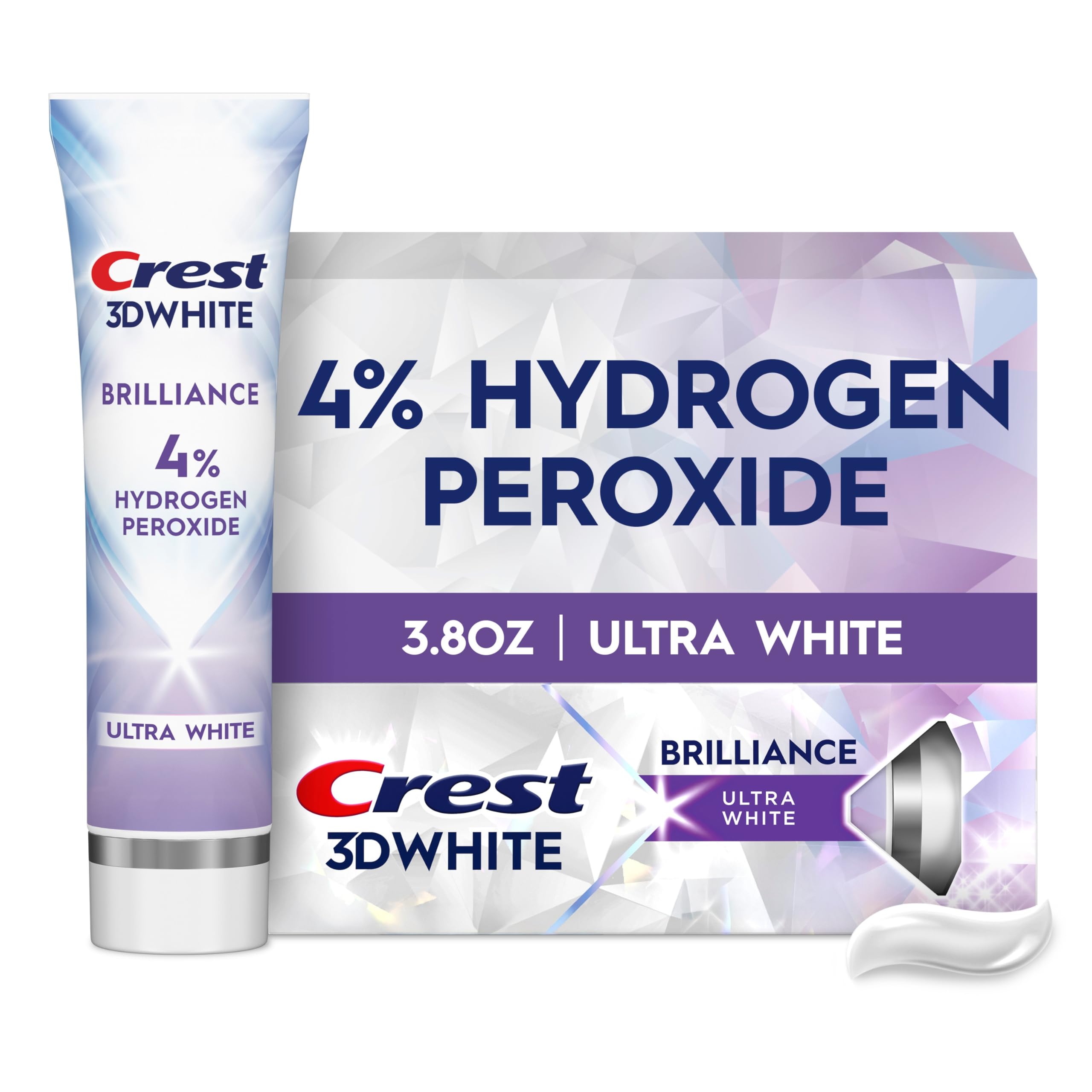 Crest 3D White Brilliance Pro Ultra White Teeth Whitening - Product Imagery
