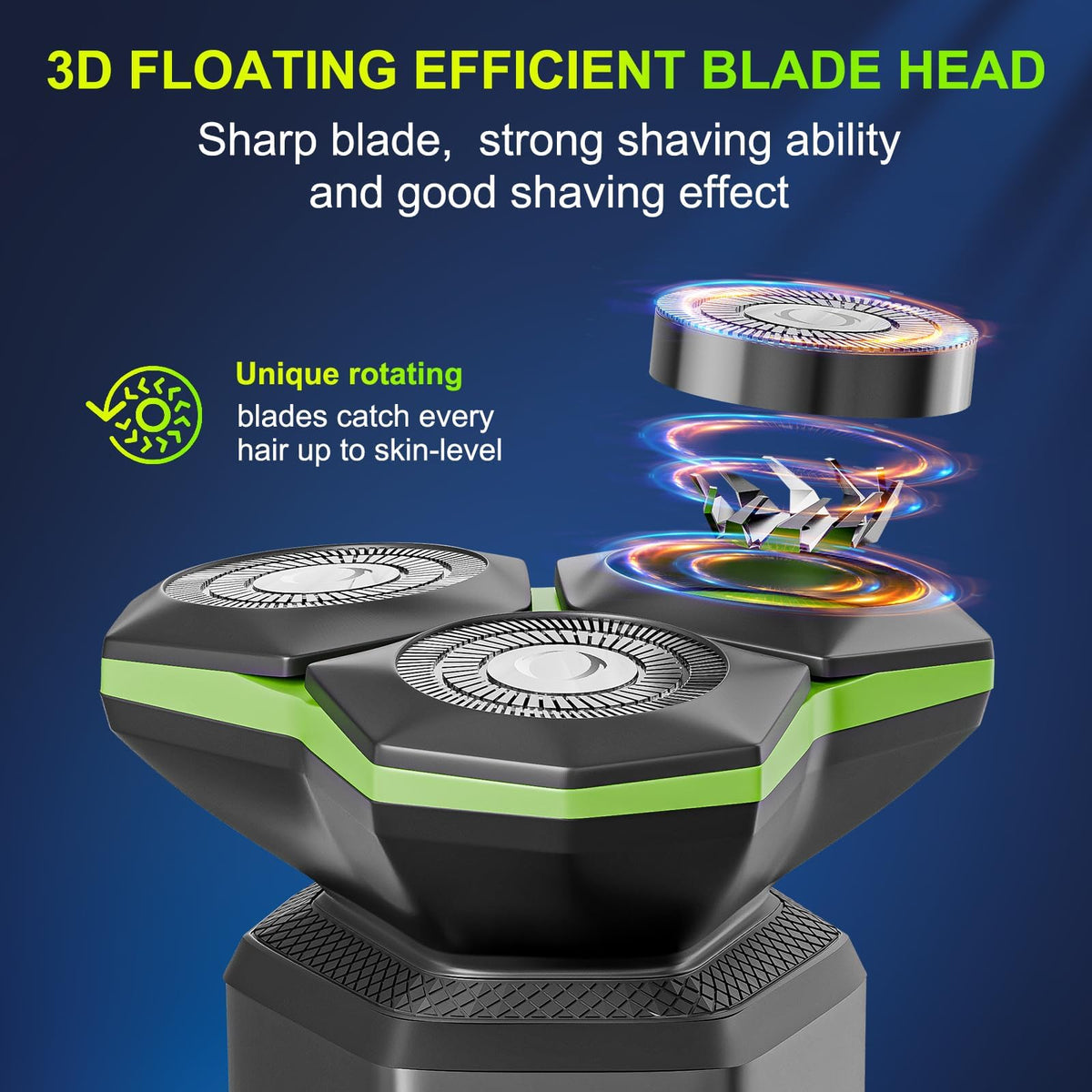 MAXWISDOM Electric Razor for Men – packaging and label