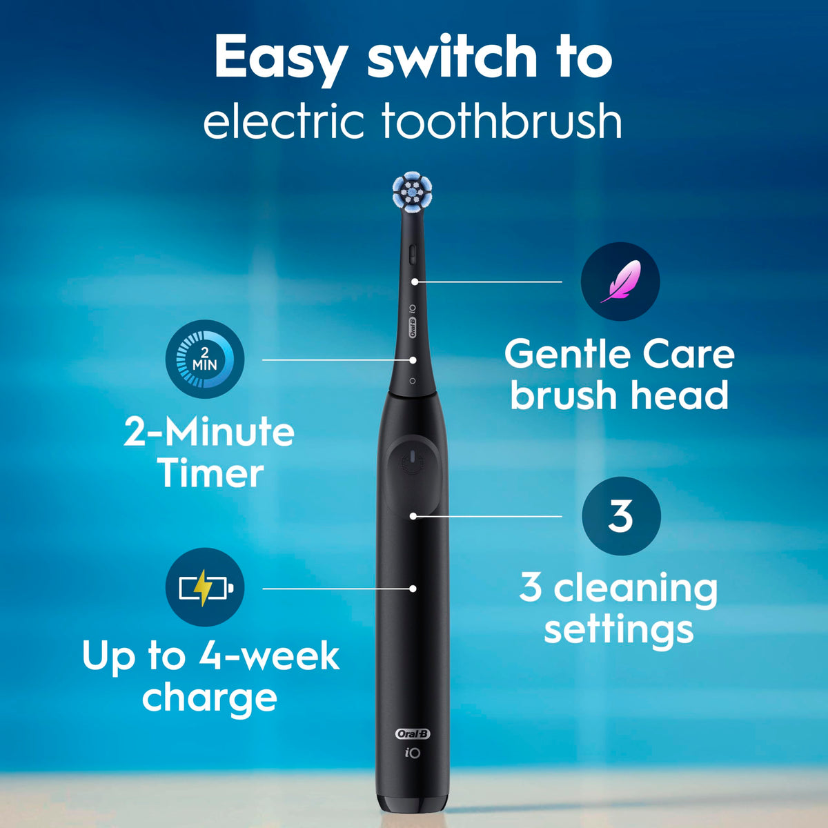 Oral B iO Series 2 Limited Simple Clean Rechargeable - Oral-B Official Imagery - 4