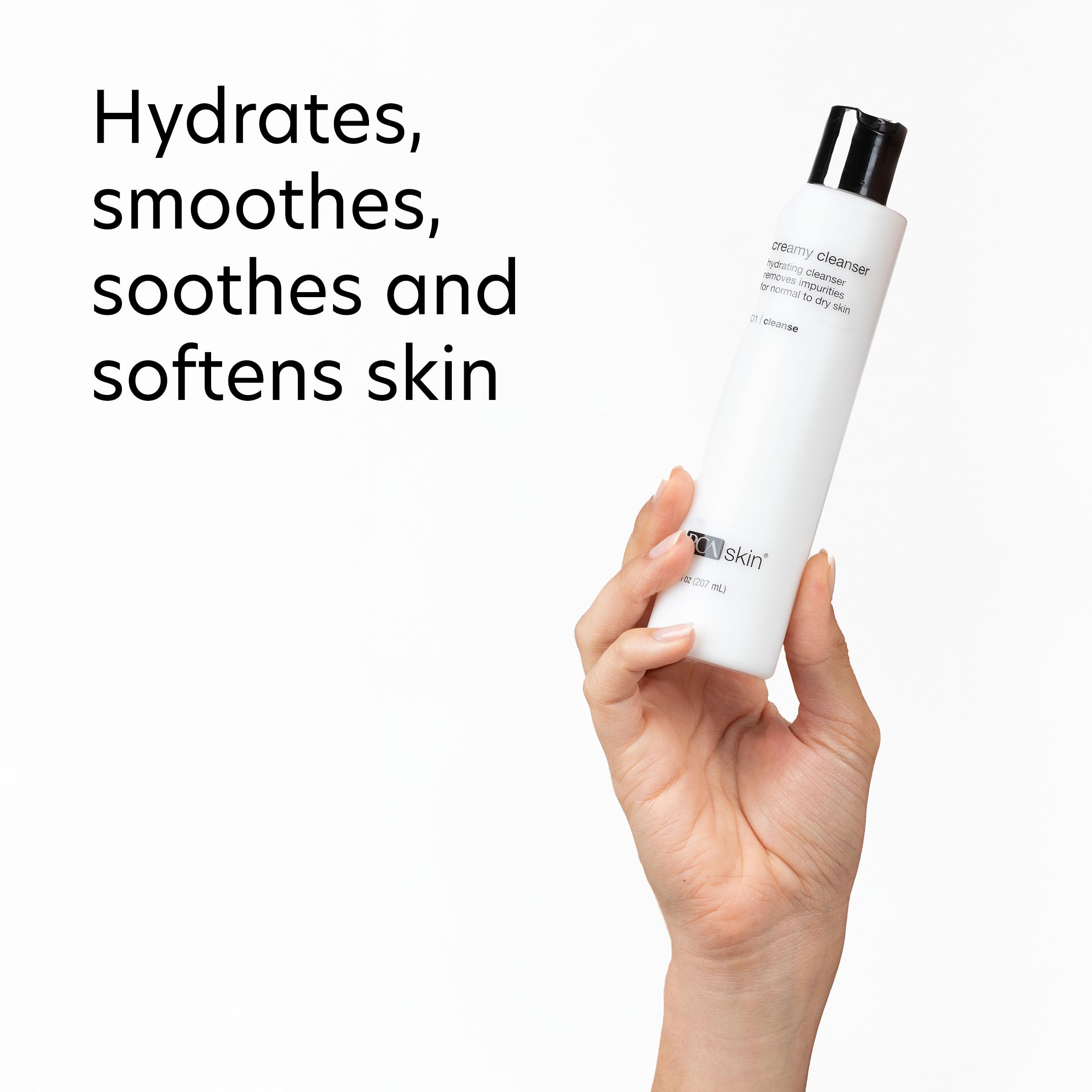 PCA SKIN Creamy Face Cleanser for Dry and Sensitive Skin, 7 oz