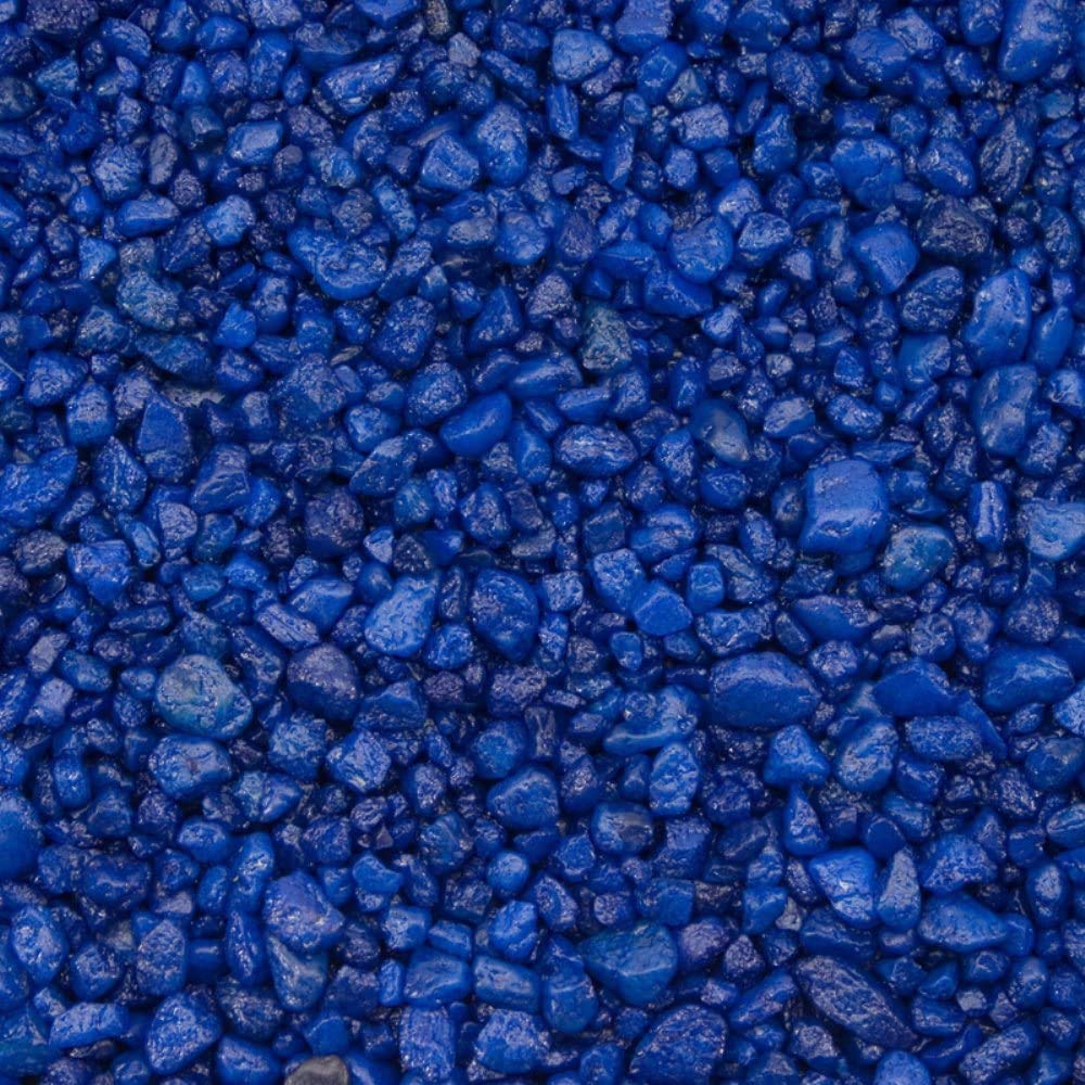 Estes Spectrastone Special Blue Aquarium Gravel for Freshwater Aquariums, 25-Pound Bag – product photo (Gravel)