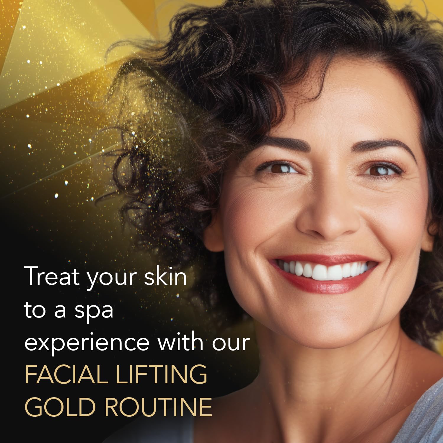 Cicatricure Gold Lift Anti Aging Gift Set, Day, Night & Eye Cream, 3-Pack