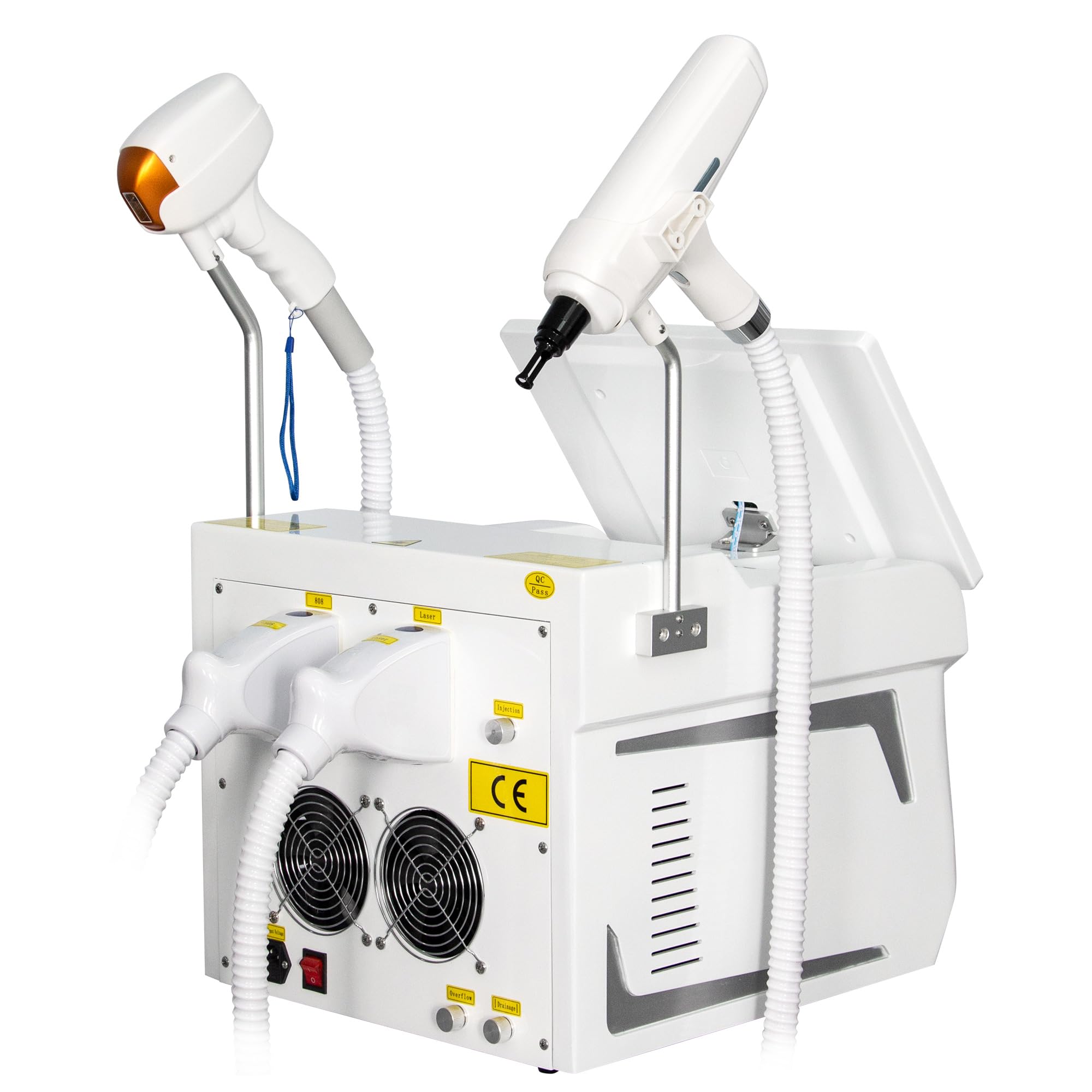 10 Bars 2 in 1 Multi 808nm Hair removal Machine with FAC Technology