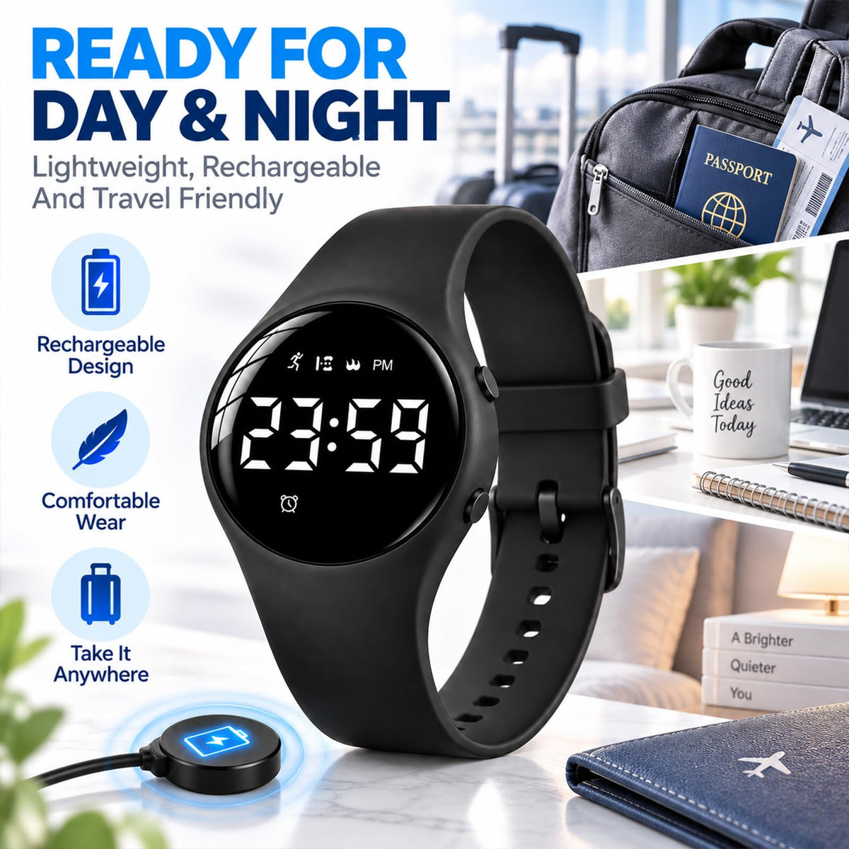 GPQVTVM – Alarm Clocks on display