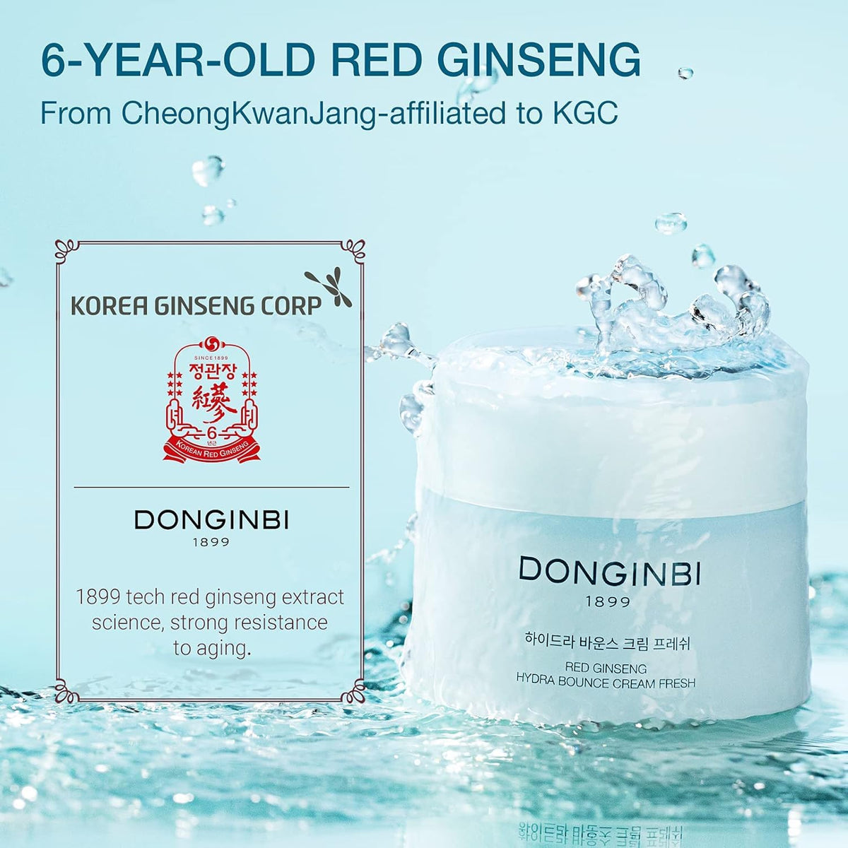 Donginbi Red Ginseng Hydra Bounce Cream Fresh - Donginbi Official Imagery - 7