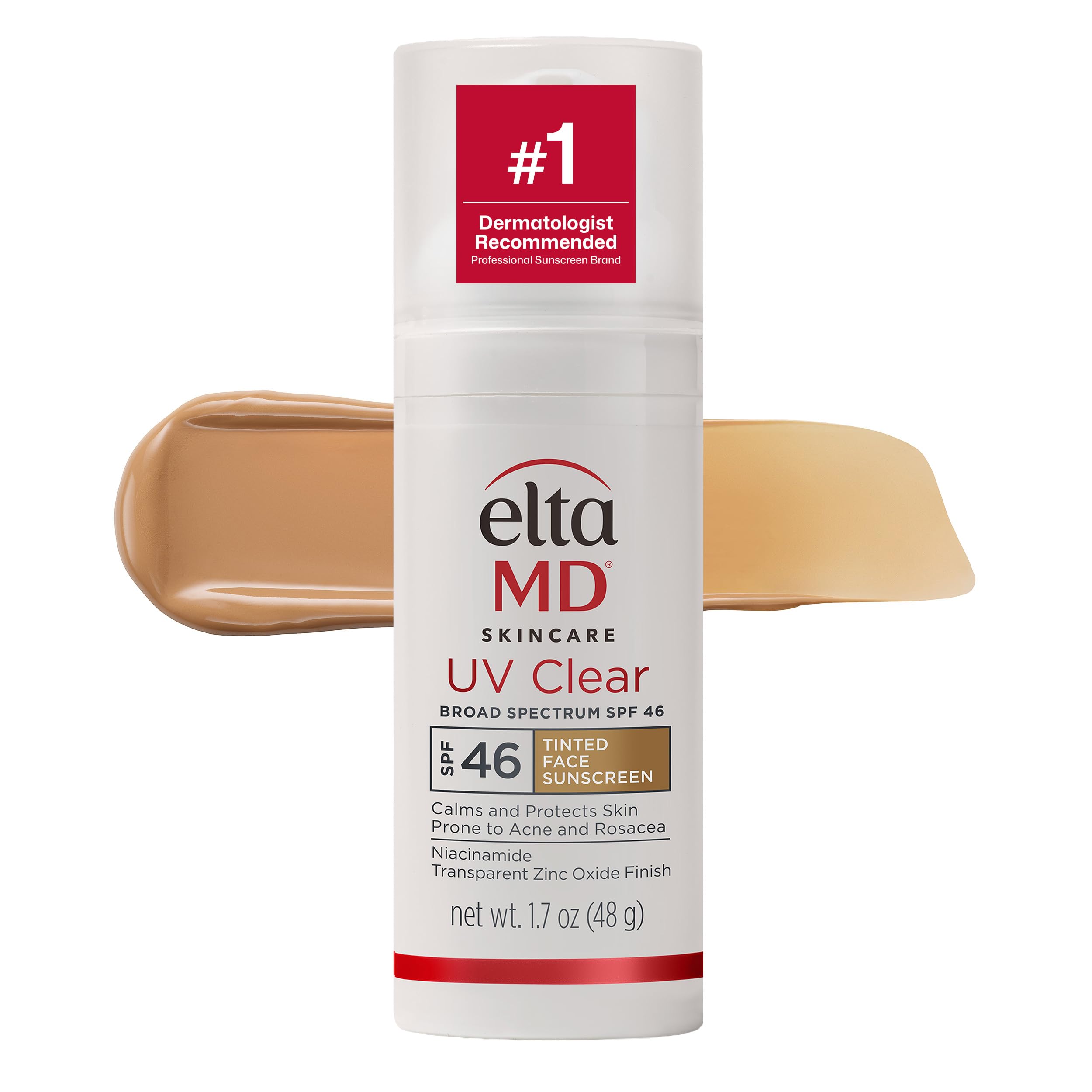 EltaMD UV Clear Tinted Face Sunscreen SPF 46 – 1.7 oz