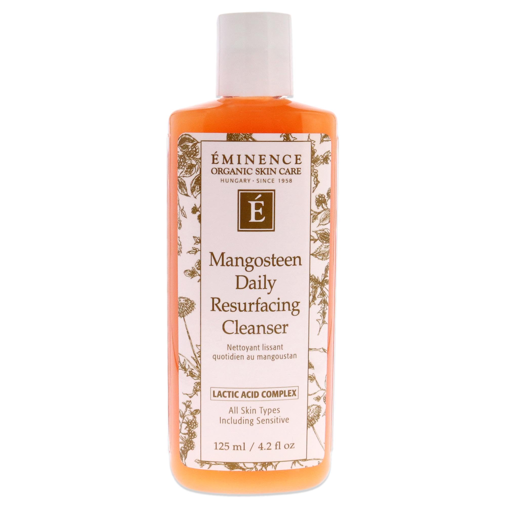 Eminence Organic Skincare Mangosteen Daily Resurfacing Cleanser, - Product Imagery
