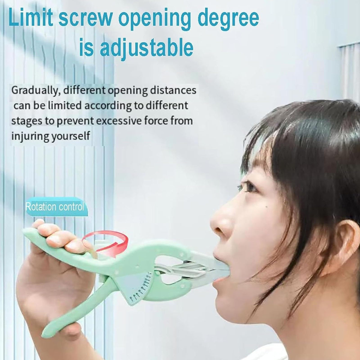 Flaring Mouth Opener Dental Cheek Retractor Mouth Exerciser - ROFALI Official Imagery - 5