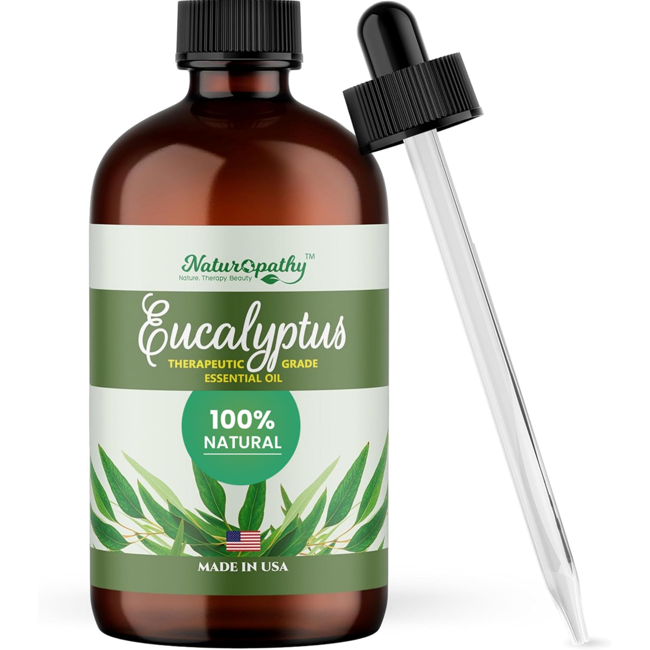 Naturopathy Eucalyptus Essential Oil – Pure 4 fl oz