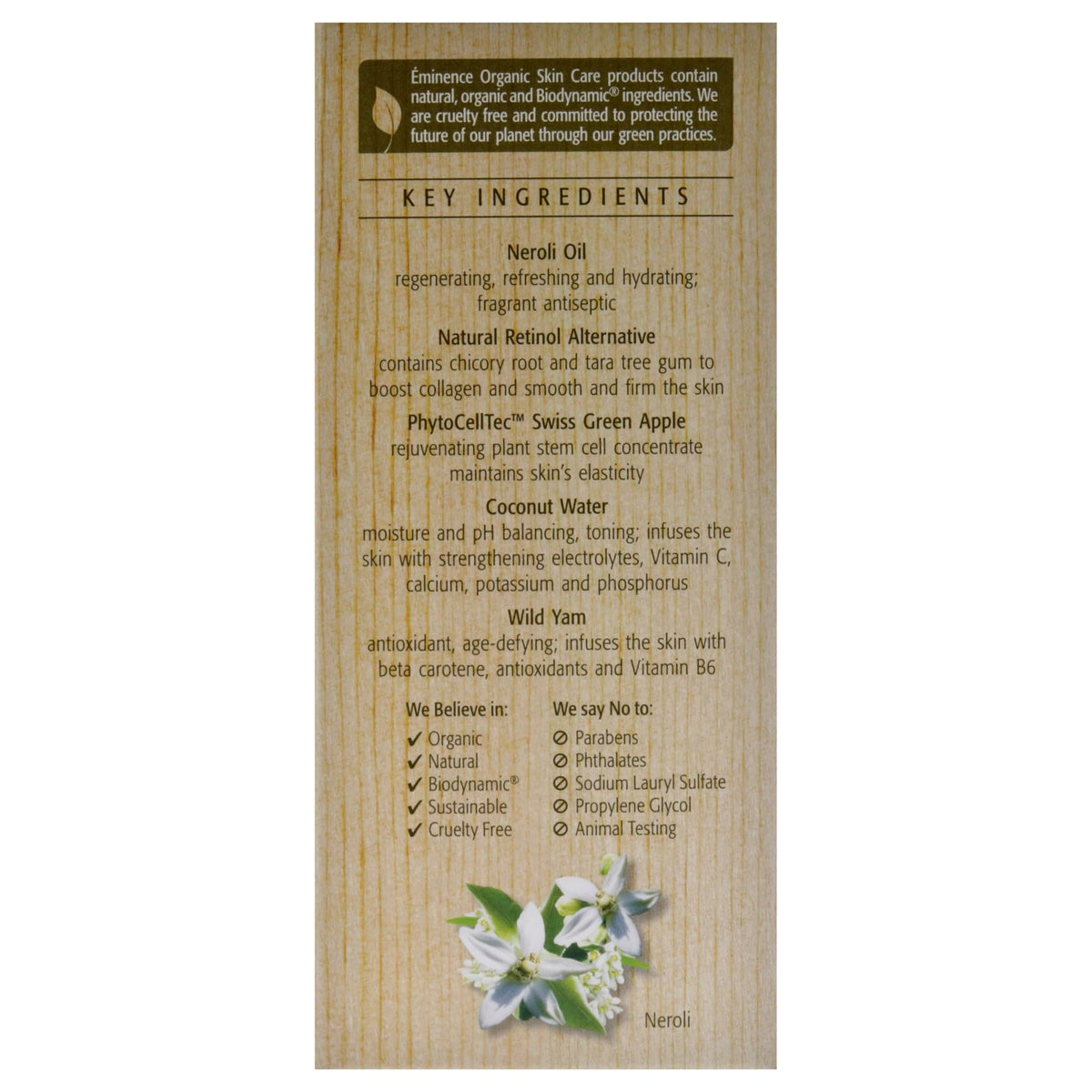 Eminence Neroli Age Corrective Eye Serum 1 FL Ounce - Eminence Official Imagery - 7