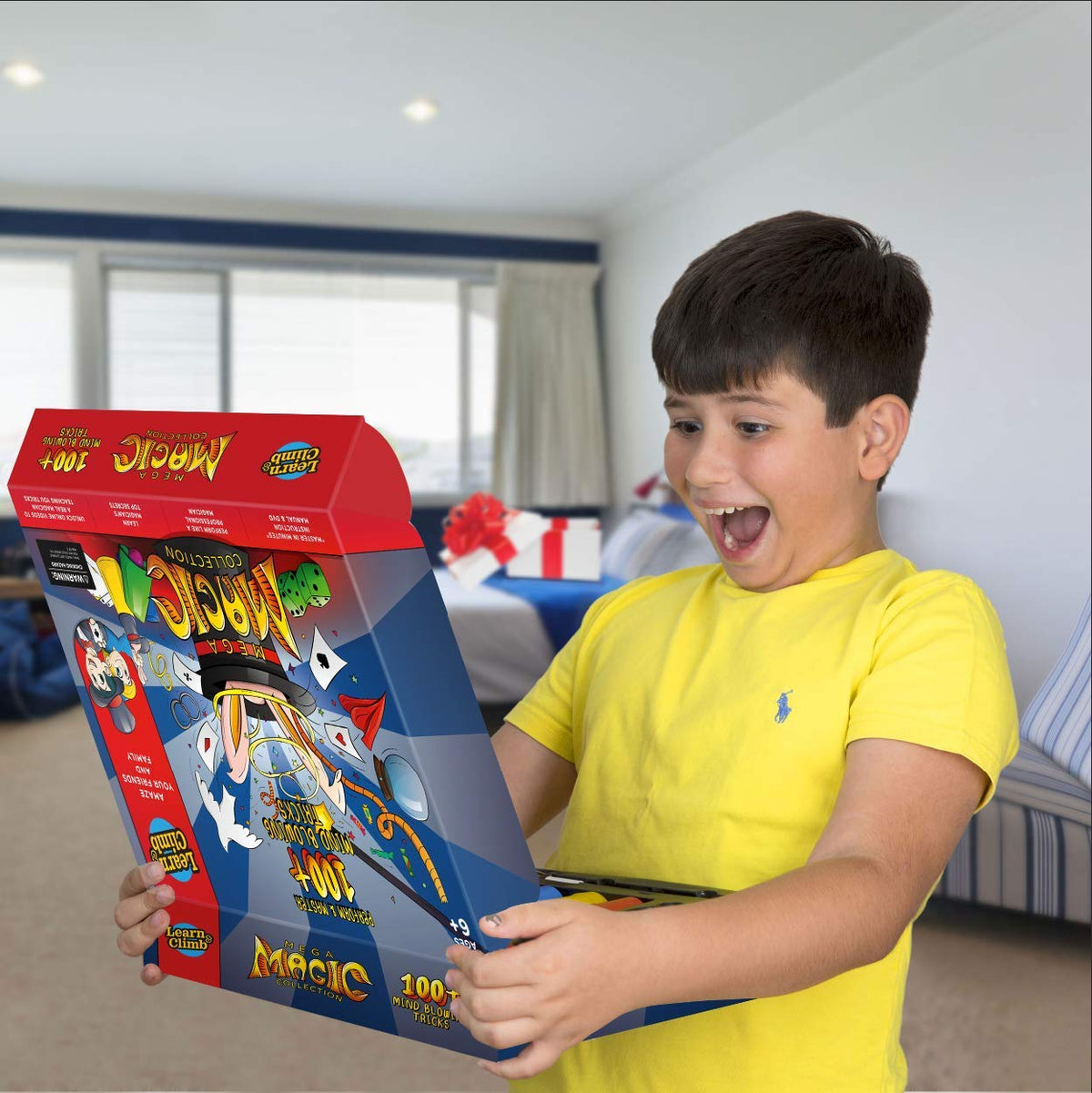 Learn & Climb Mega Magic Kit for Kids - Perform 100's of Today's Most Exciting Tricks - Magic Set with Tutorial Videos f
