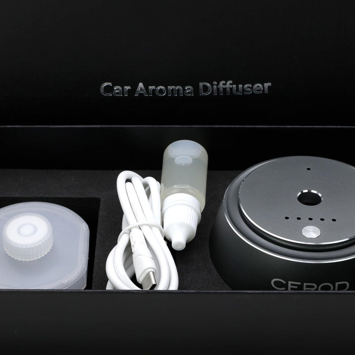 CEROD Designer Car Diffuser w Sample Scent Luxury scenting - CEROD Official Imagery - 6