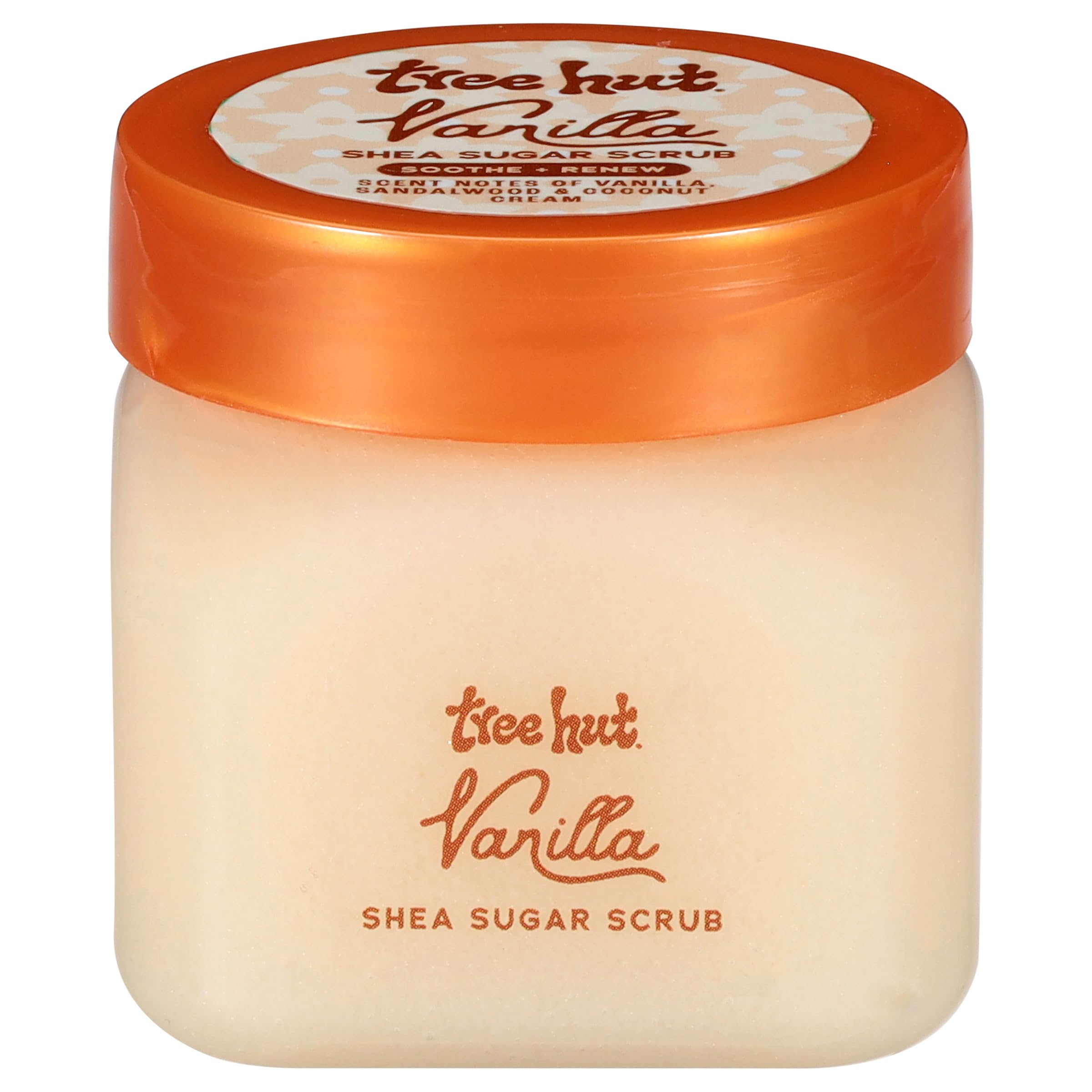 Tree Hut Mini Vanilla Body Scrub, Travel Size Sugar Scrub, 3.4 Oz - Product Imagery