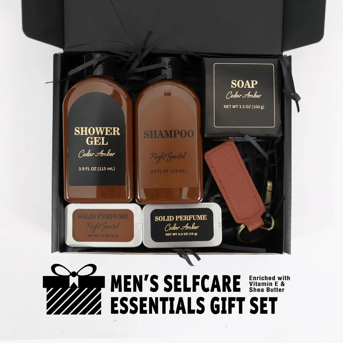Gift Sets for Men Christmas Body Care Spa Gift Birthday - BODY & EARTH Official Imagery - 6