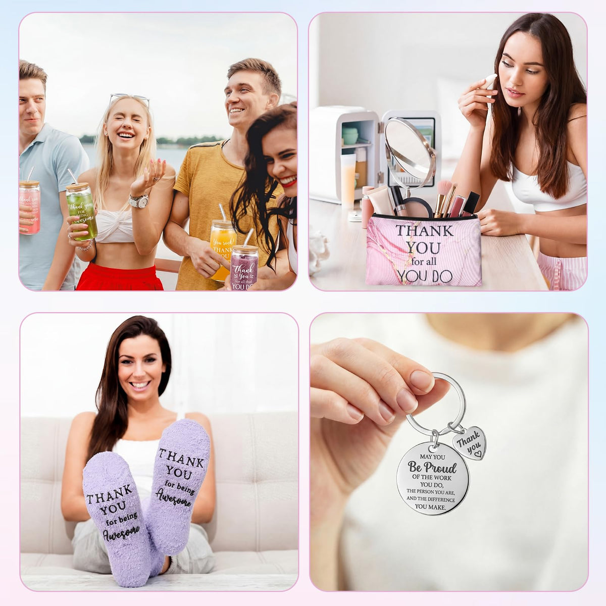 6 Set 30 Pcs Employee Appreciation Gifts Bulk 16 Oz Thank - Gandeer Official Imagery - 7