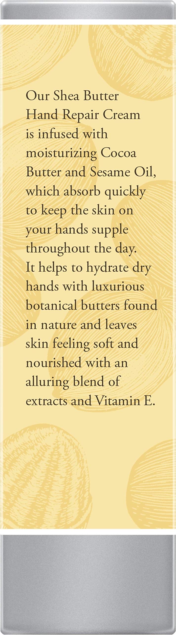 Burt's Bees Shea Butter Hand Cream 3.2 oz, three-pack, moisturizing skin moisturizer with nourishing shea butter in a tube