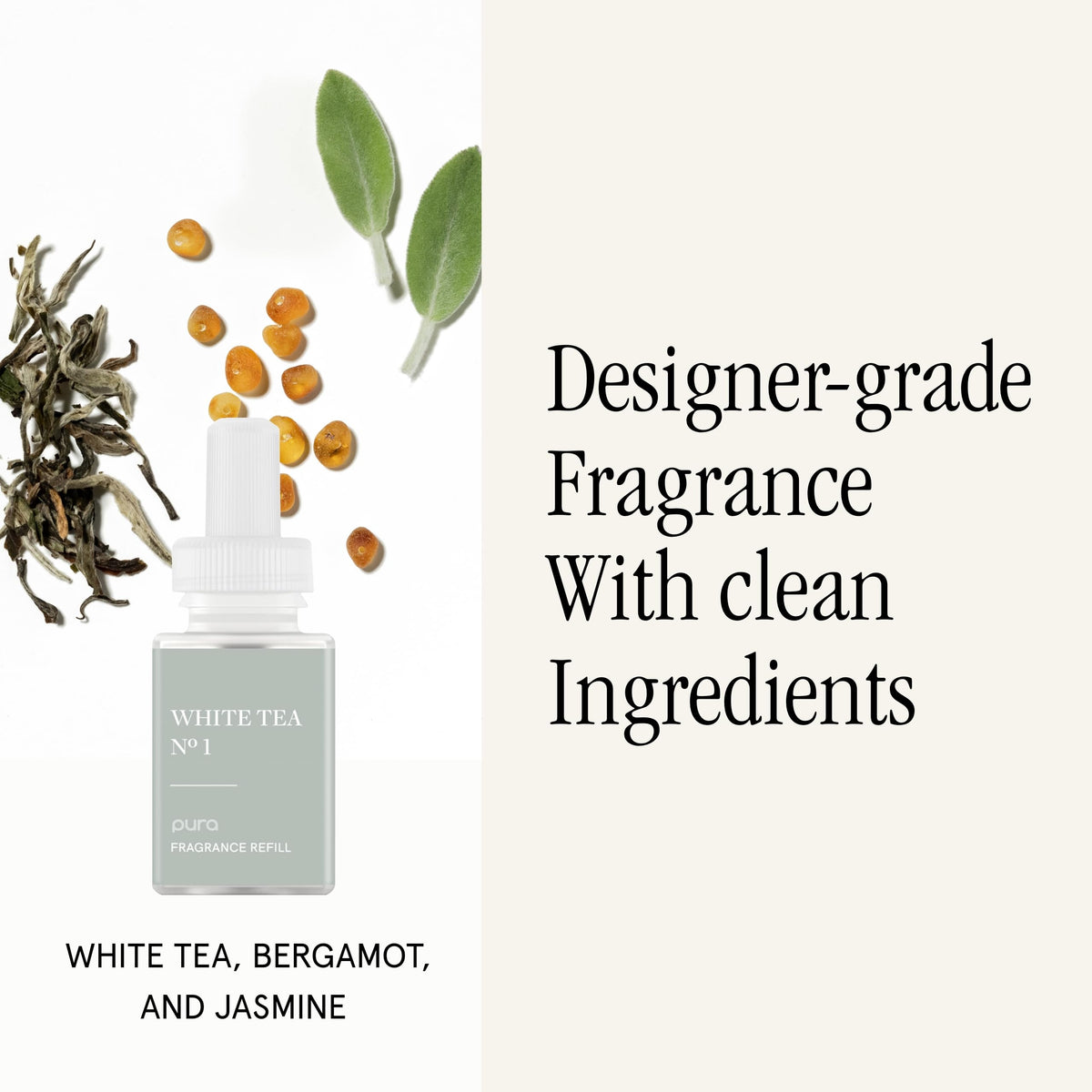 Pura Home Mini Fragrance Diffuser for Small Spaces White Tea - Pura Official Imagery - 6