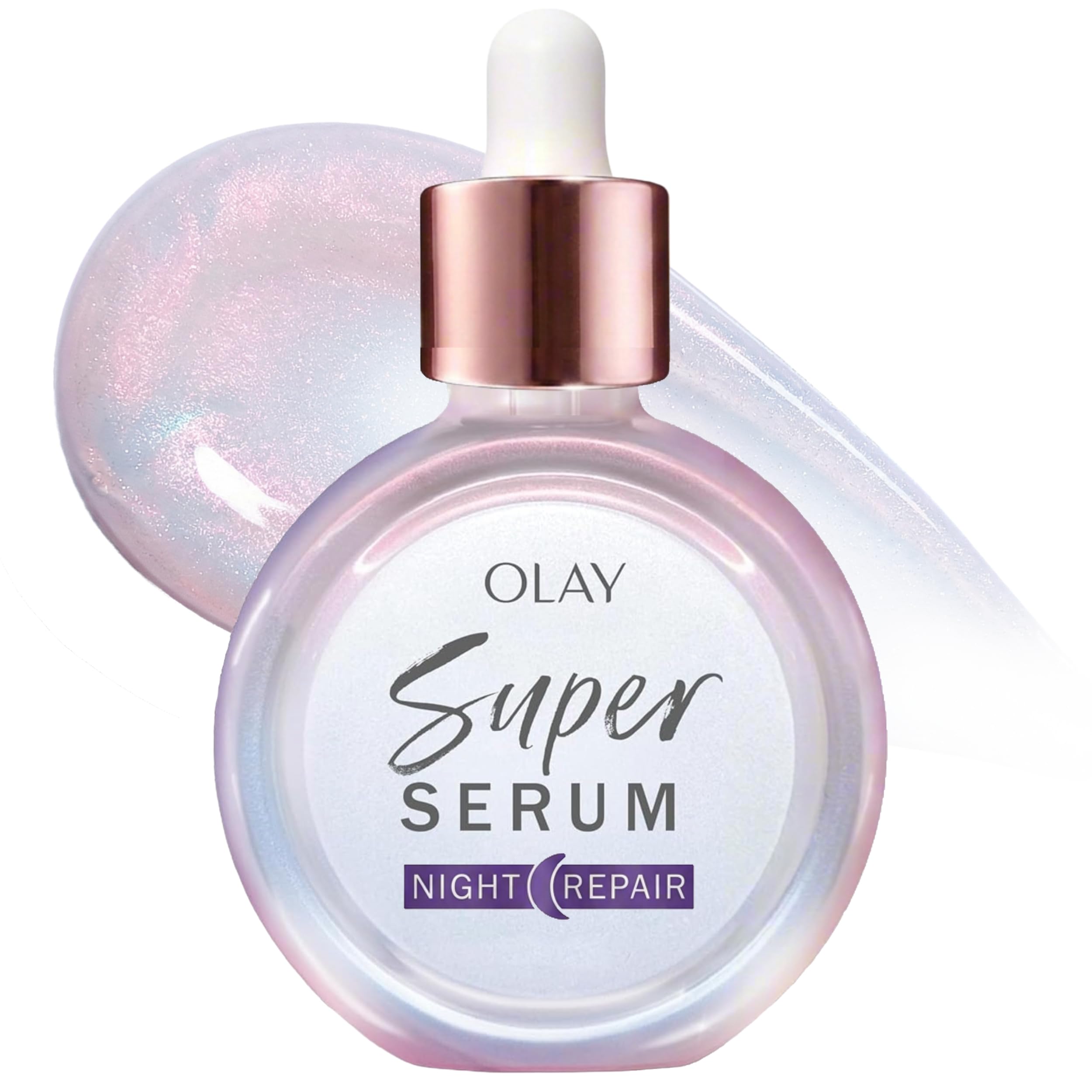 Olay Super Serum Night Repair, Fragrance-Free - Niacinamide, - Product Imagery