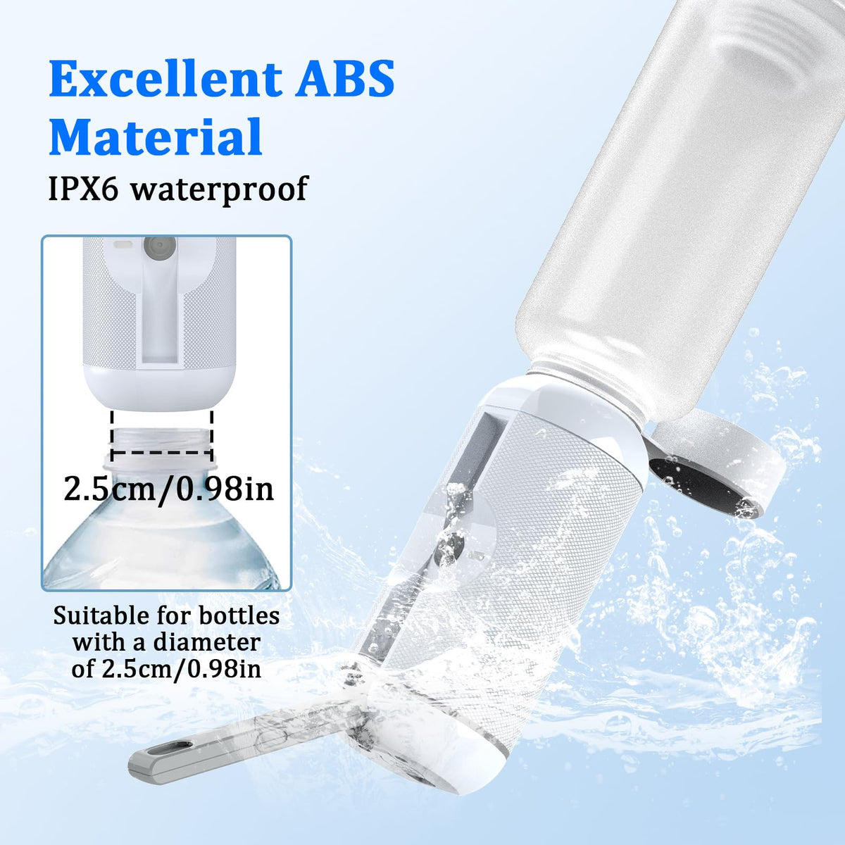 Portable Bidet for Travel Rechargeable Waterproof Sprayer - jutimer Official Imagery - 8