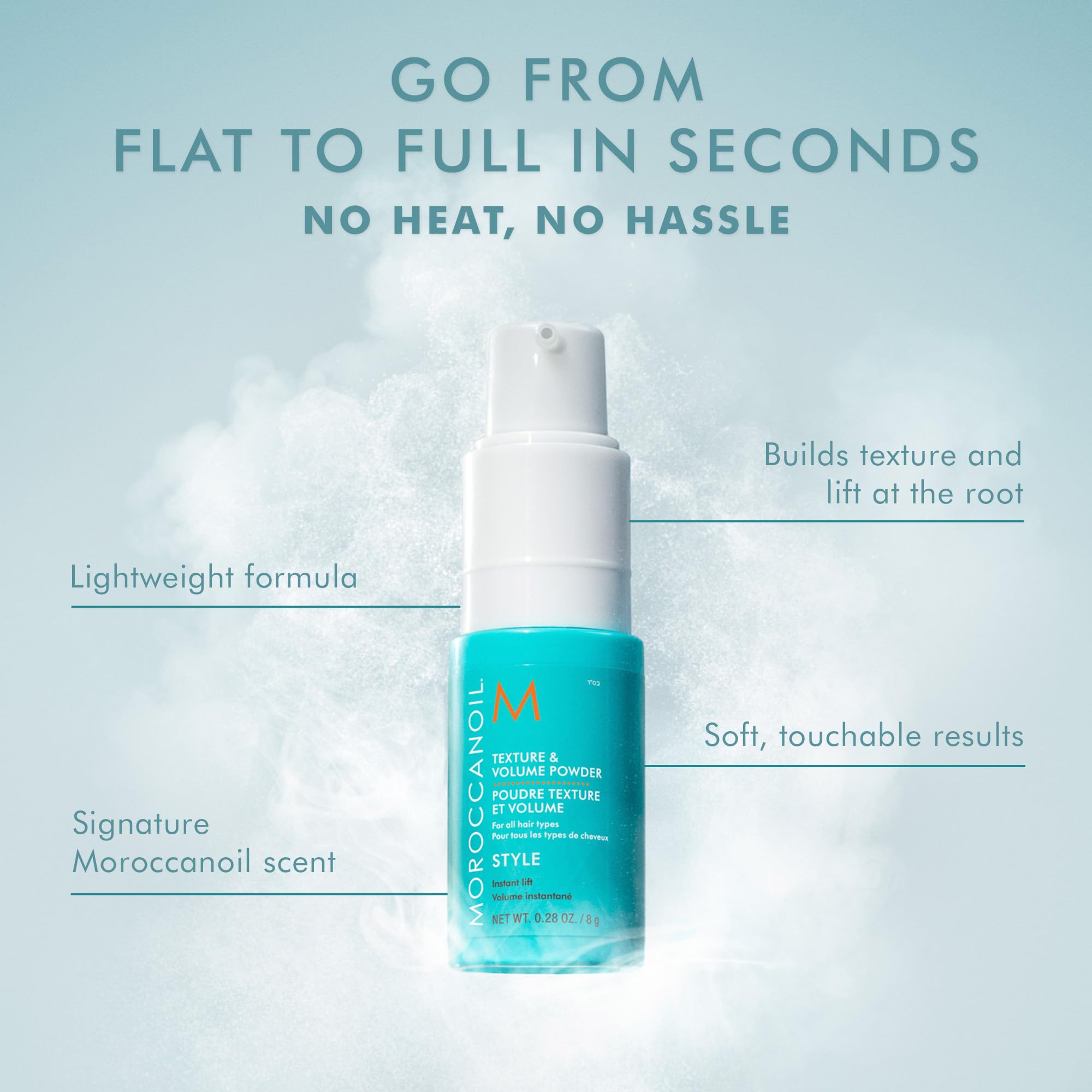 Moroccanoil Texture & Volume Powder, 0.28 Fl. Oz.